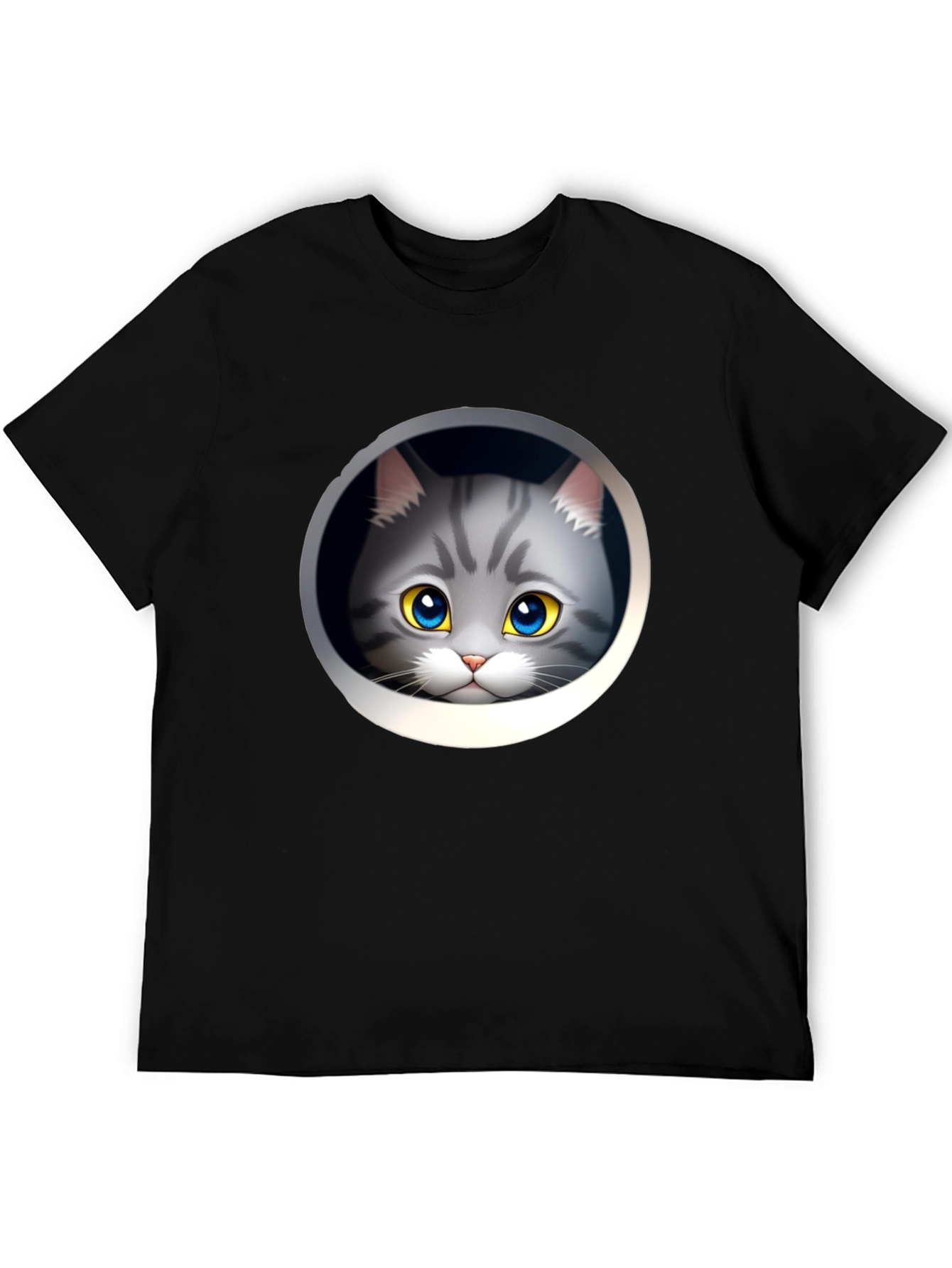 Cute Cartoon Cat T-Shirt