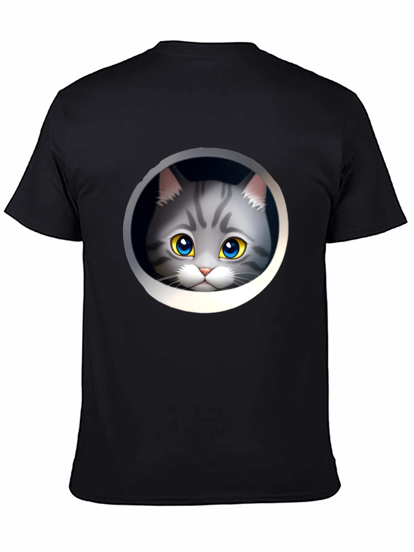 Cute Cartoon Cat T-Shirt