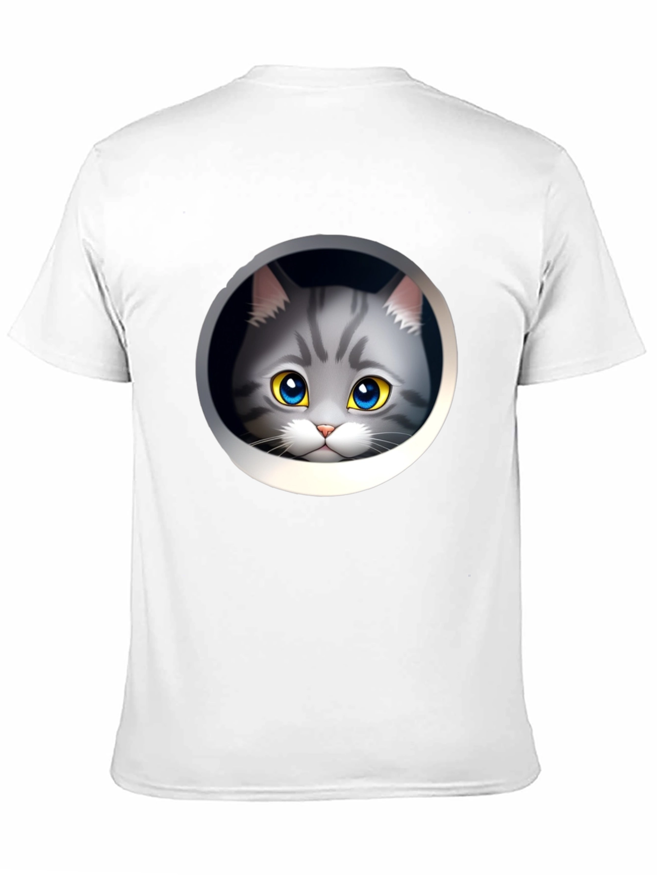 Cute Cartoon Cat T-Shirt