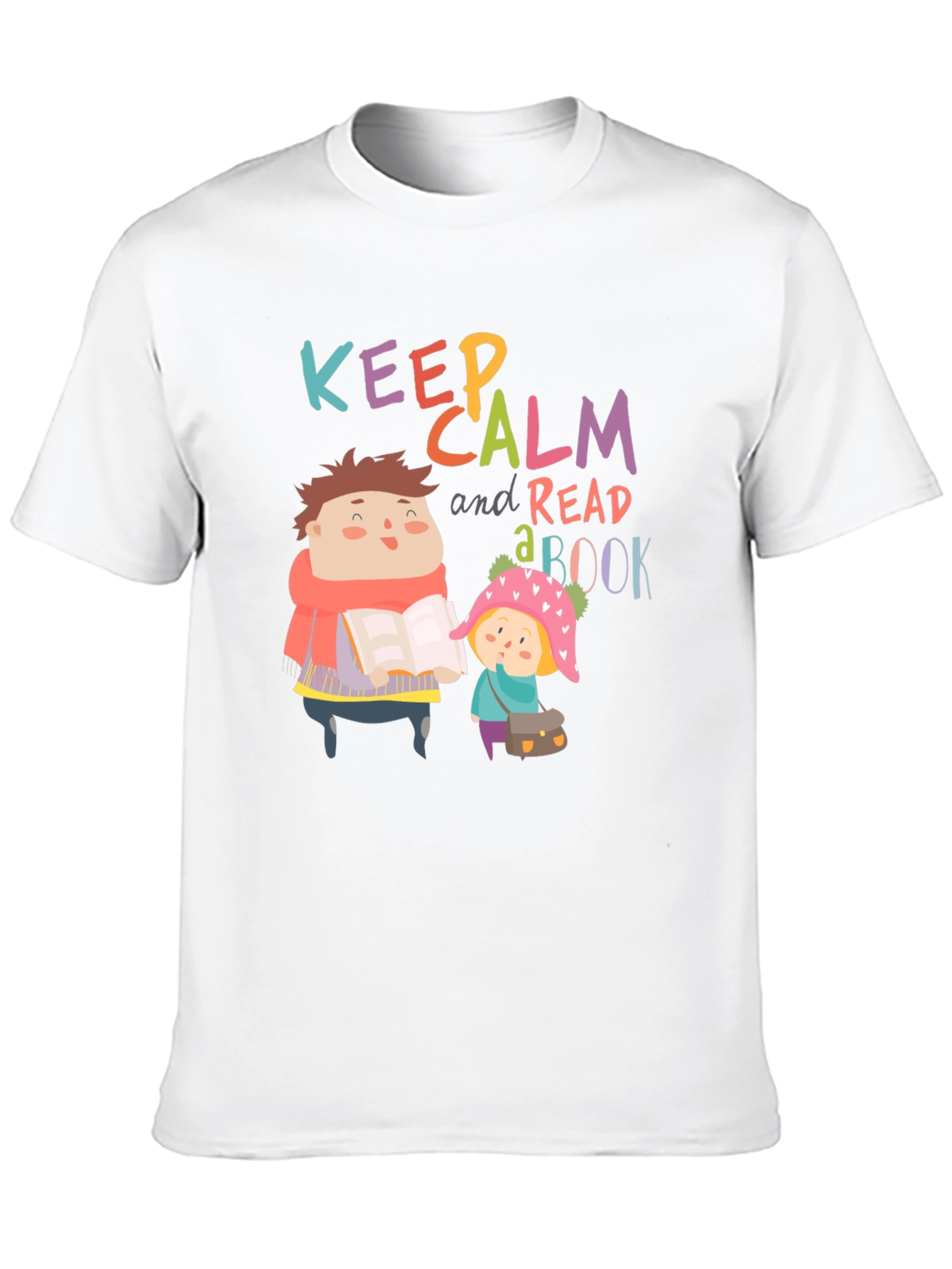 Keep Calm Read a Book T-Shirt