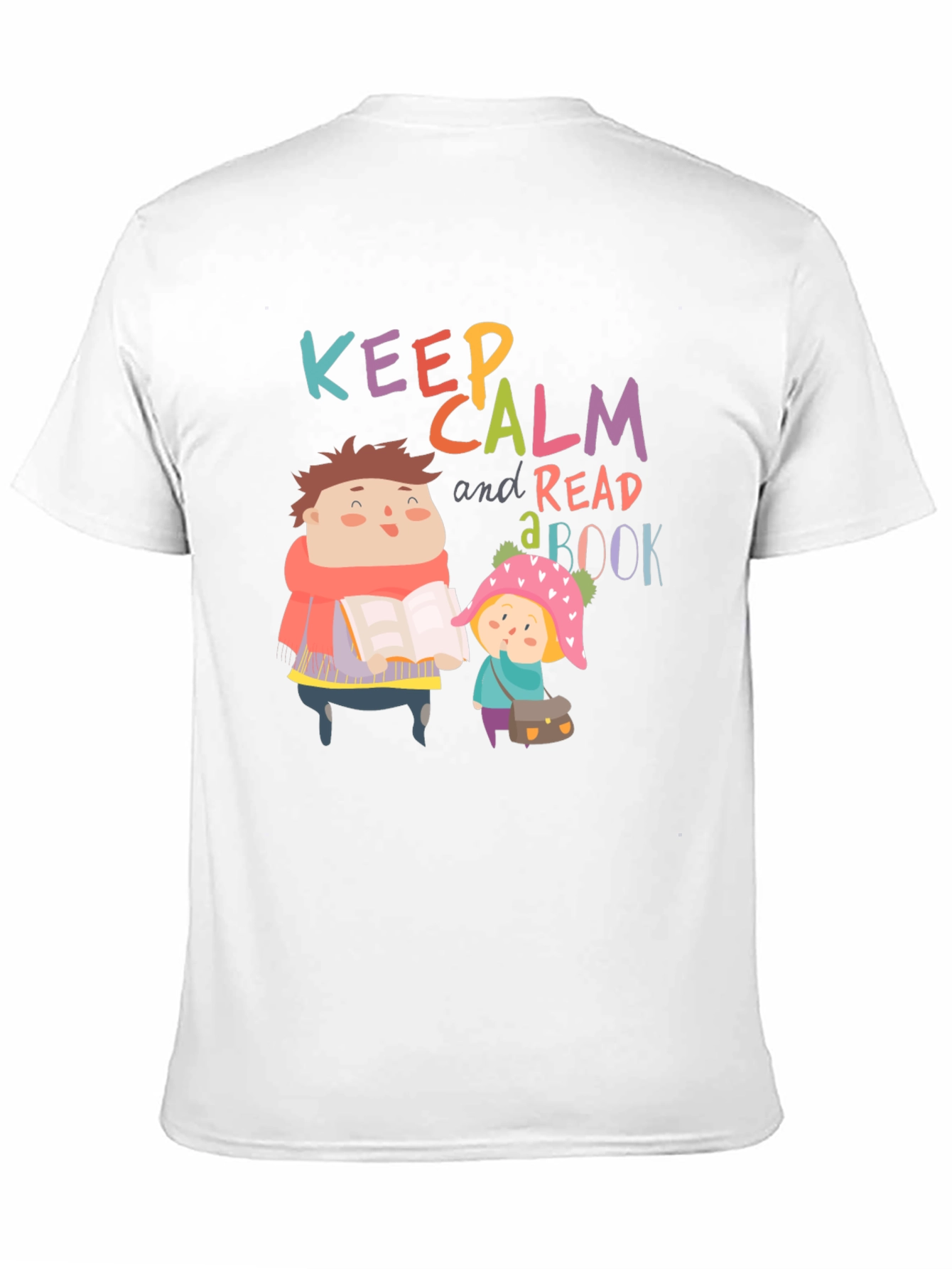 Keep Calm Read a Book T-Shirt
