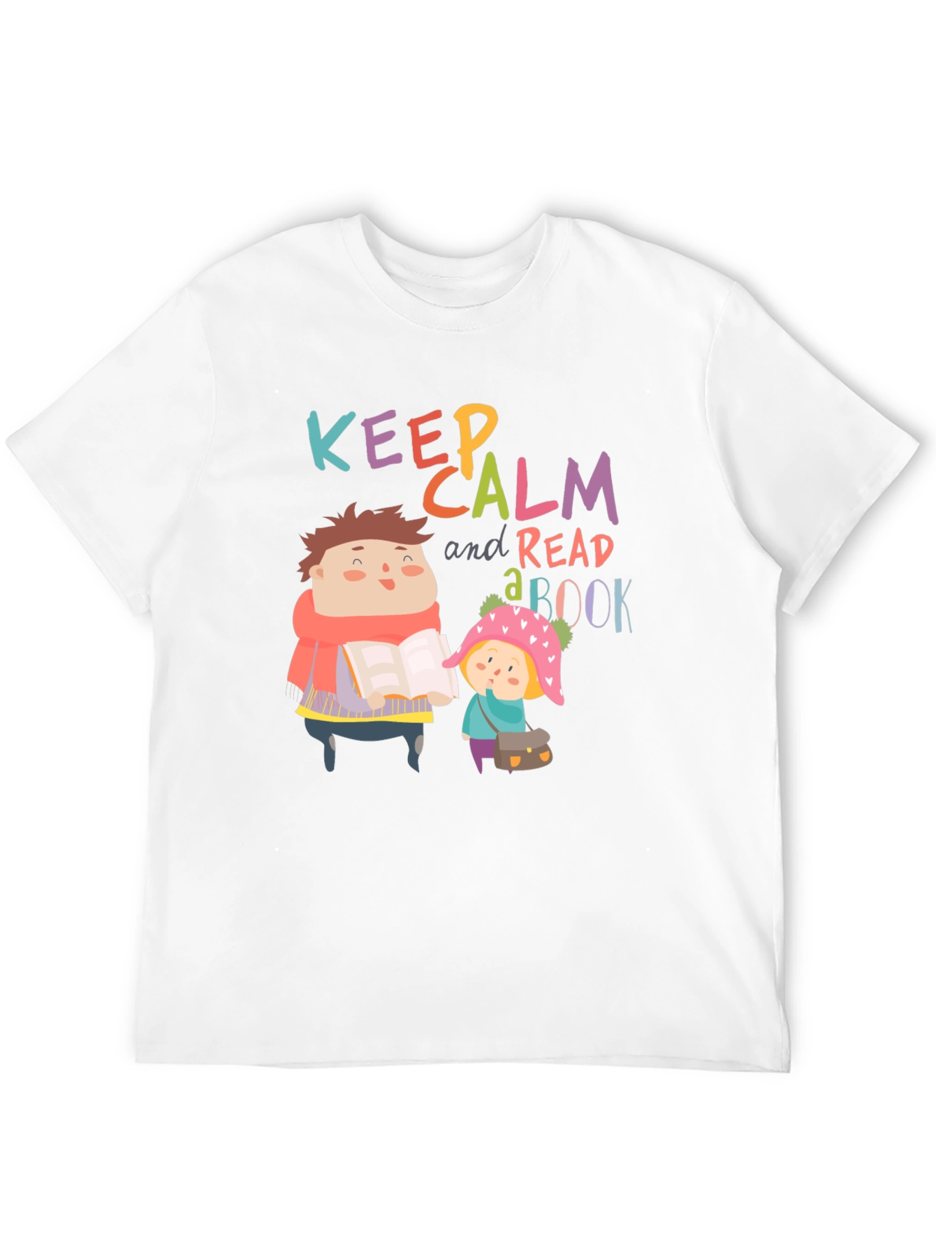 Keep Calm Read a Book T-Shirt