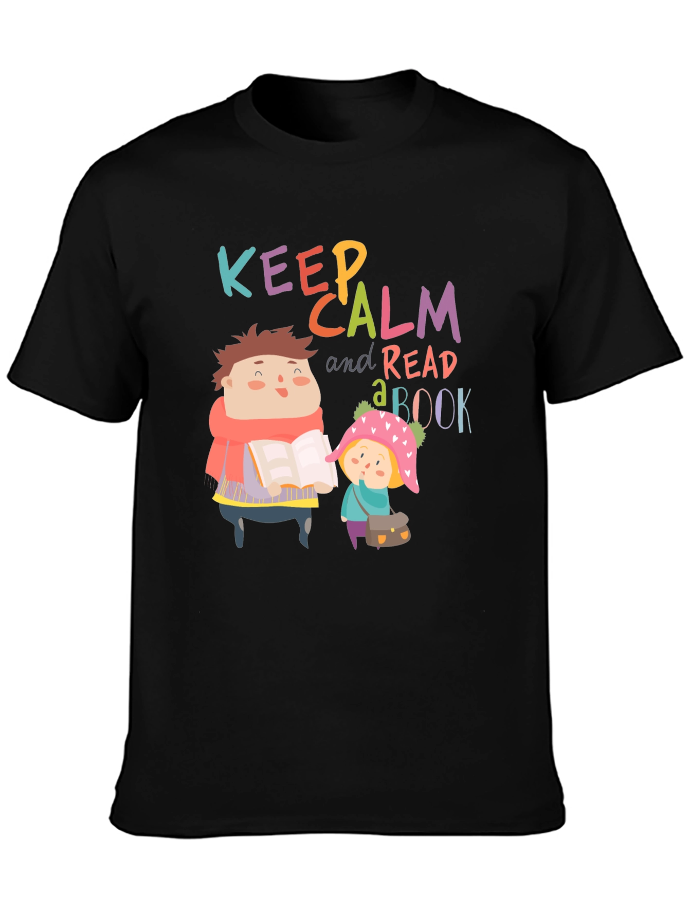 Keep Calm Read a Book T-Shirt