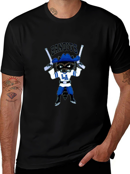 Bandits Raccoon Graphic T-Shirt