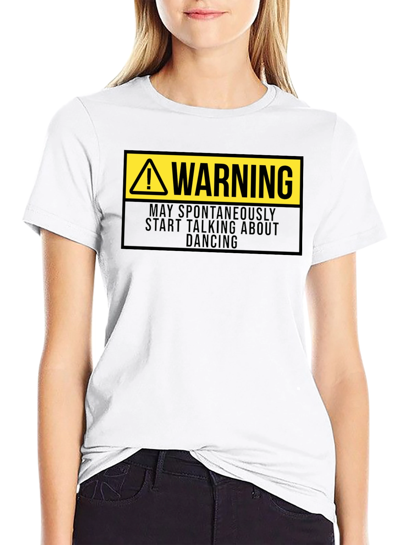 Warning: May Spontaneously Talk About Dancing - Funny T-Shirt