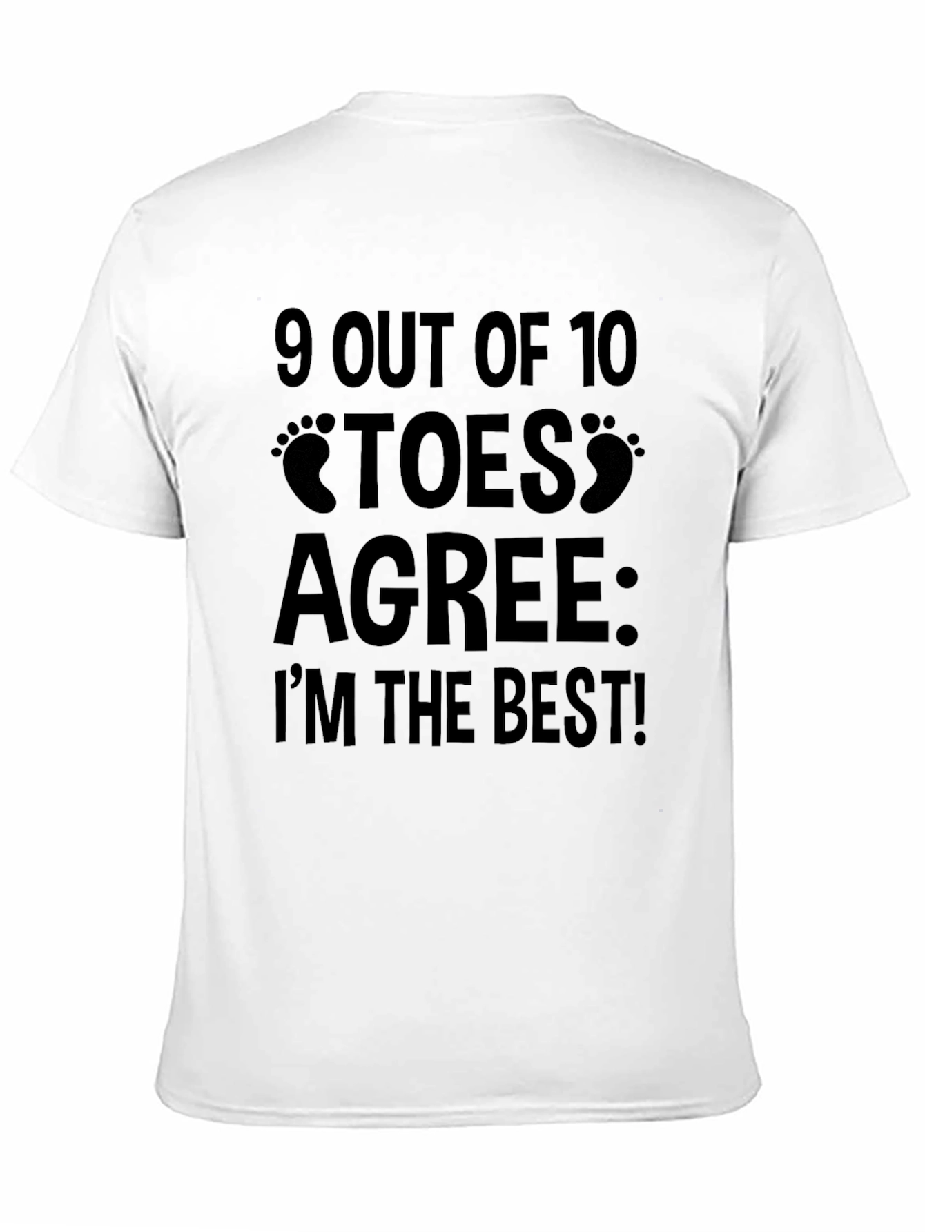 Funny 9 Out of 10 Toes Agree T-Shirt