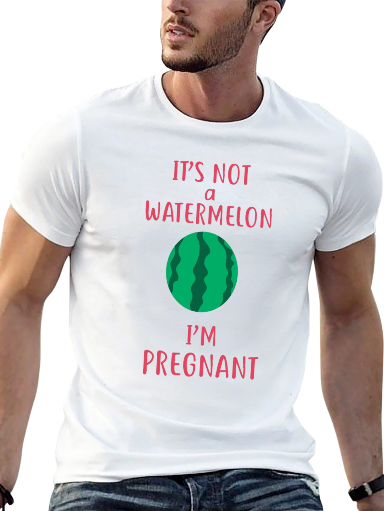 Its Not a Watermelon Im Pregnant T-Shirt