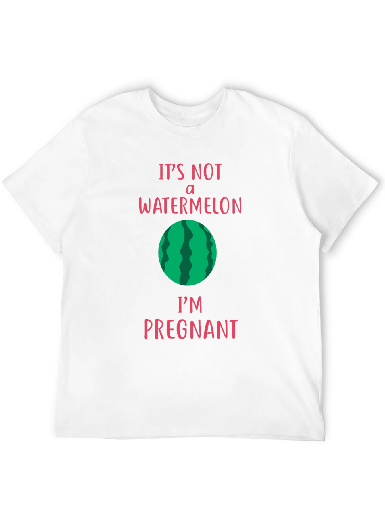 Its Not a Watermelon Im Pregnant T-Shirt