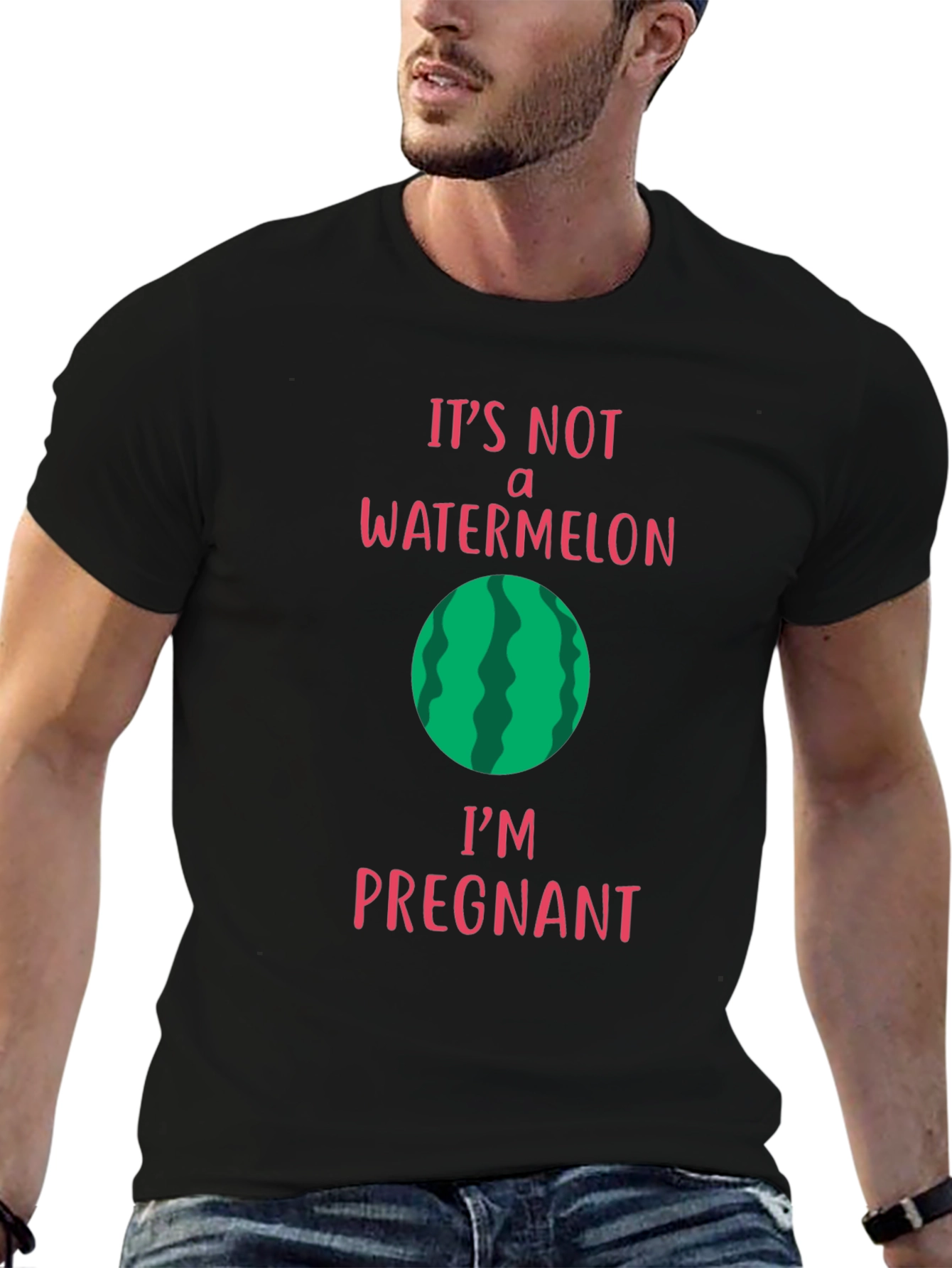 Its Not a Watermelon Im Pregnant T-Shirt