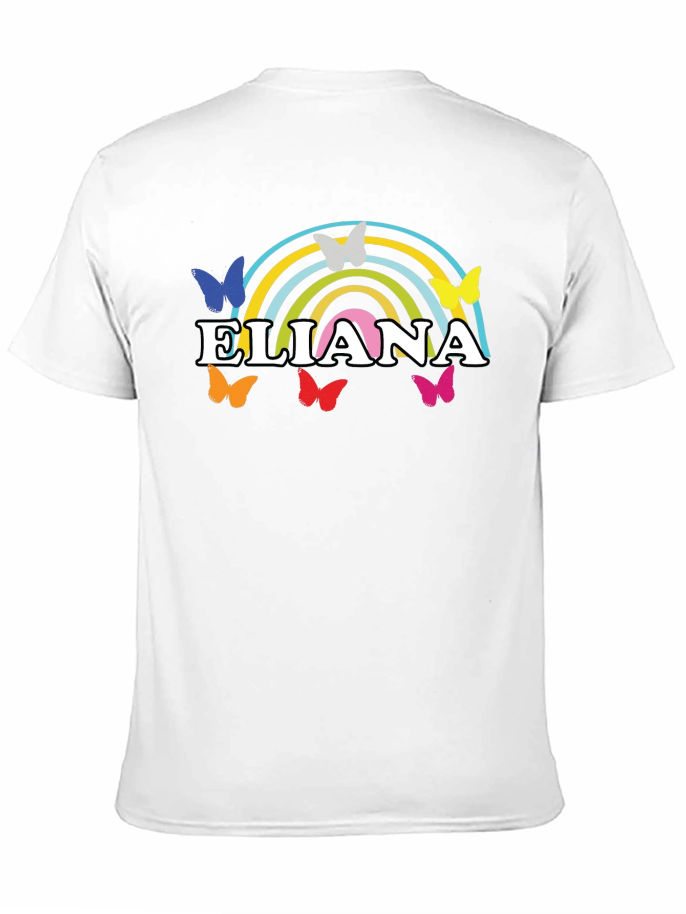 Eliana Rainbow Butterfly T-Shirt