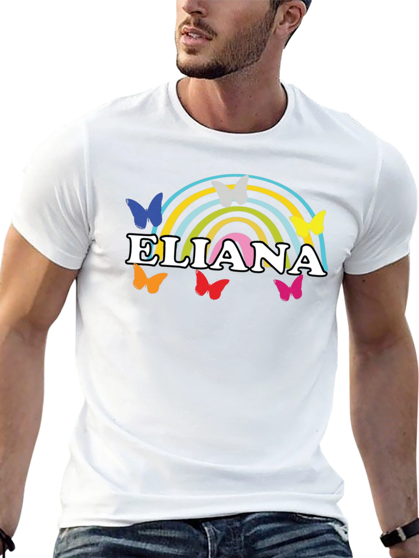 Eliana Rainbow Butterfly T-Shirt