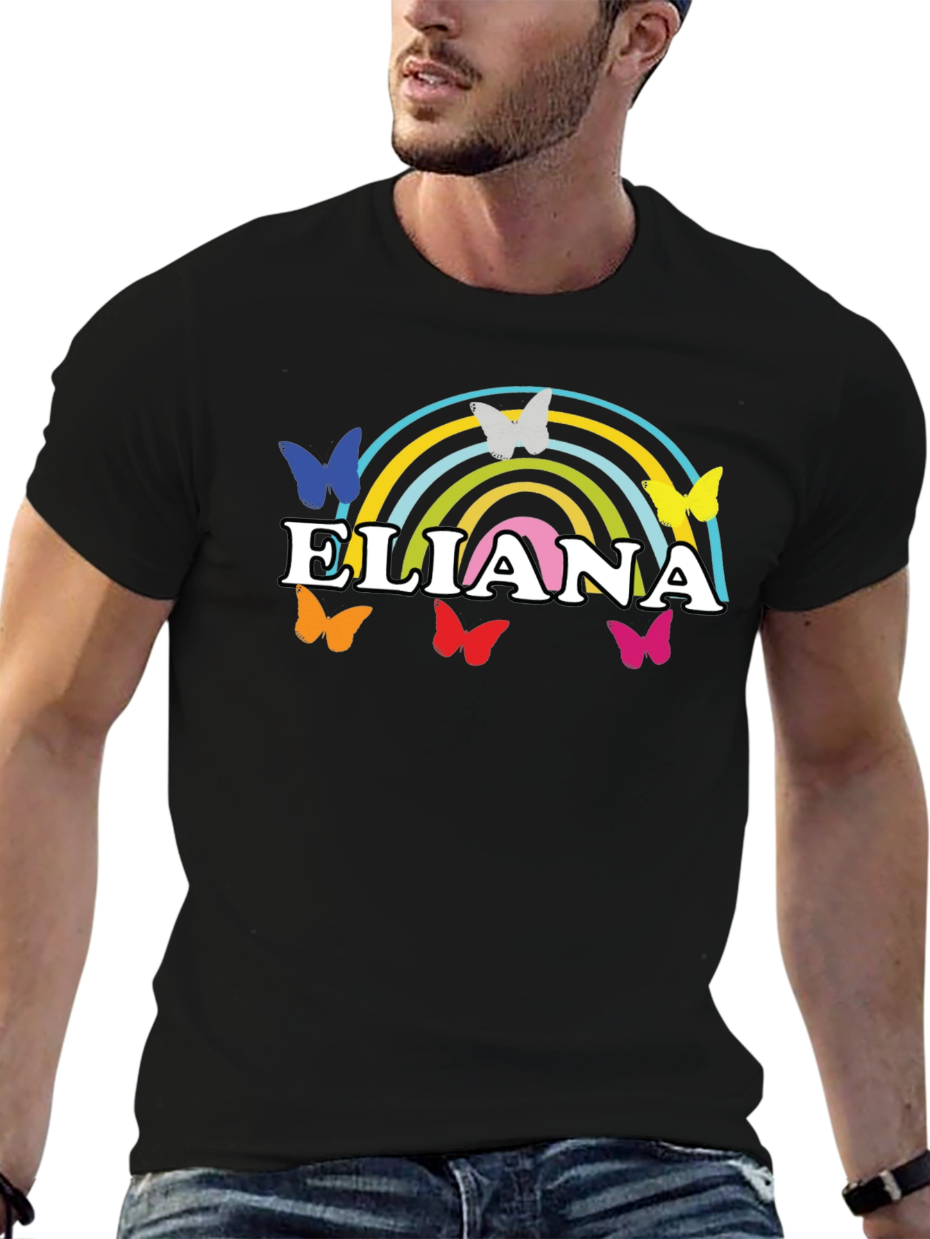 Eliana Rainbow Butterfly T-Shirt