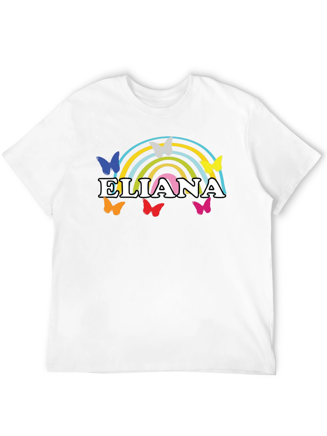 Eliana Rainbow Butterfly T-Shirt