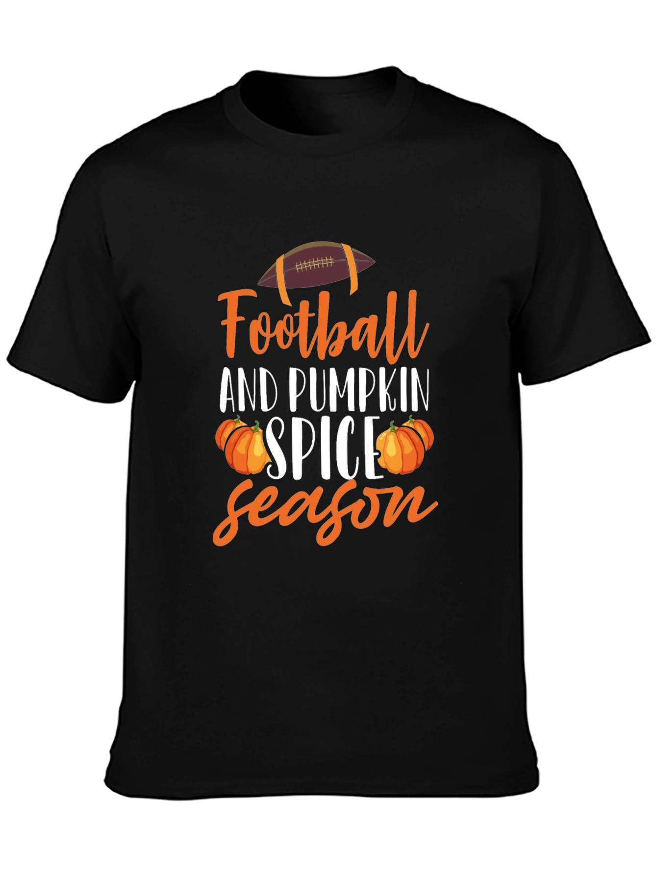 Football and Pumpkin Spice Season T-Shirt