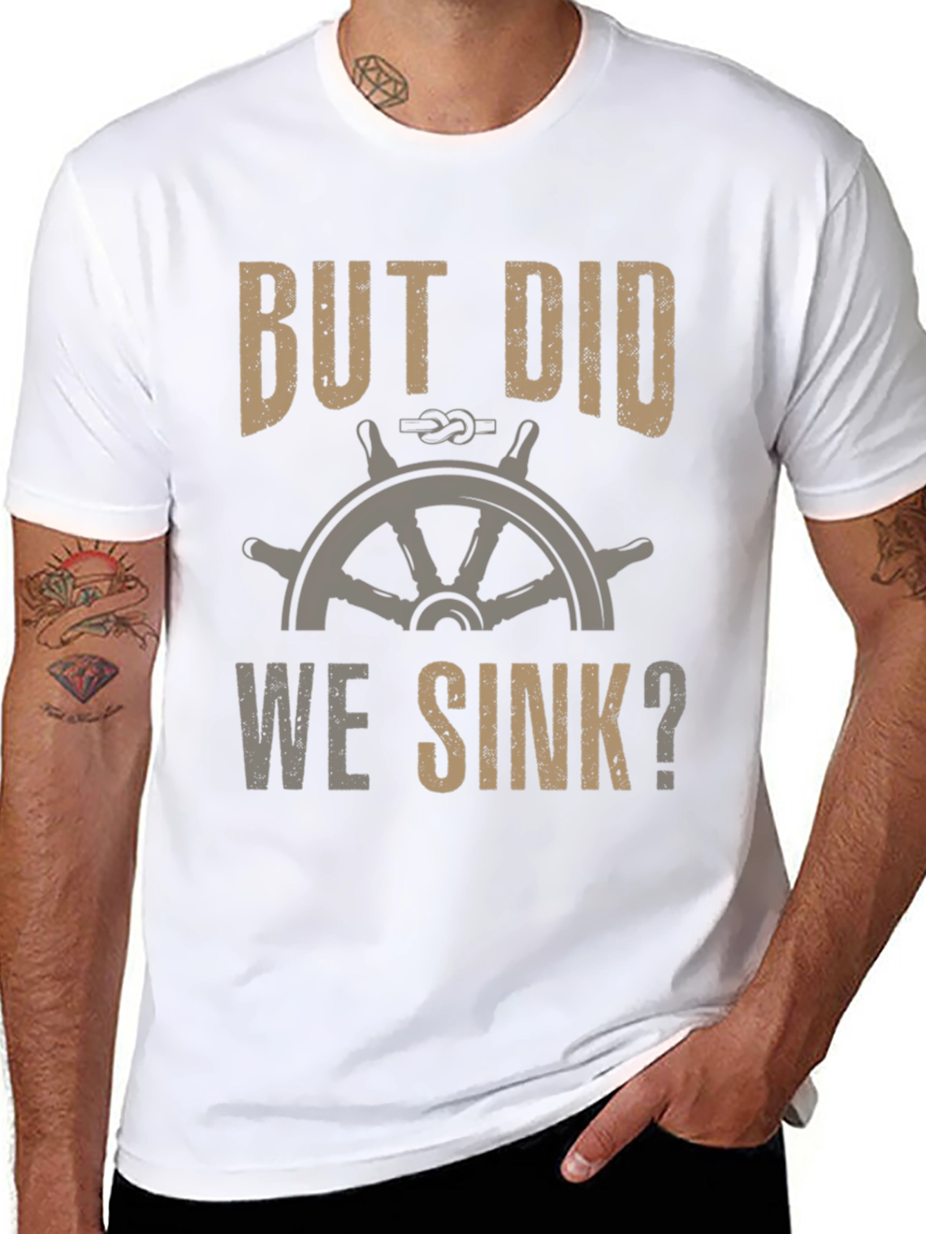 But Did We Sink? Graphic Tee