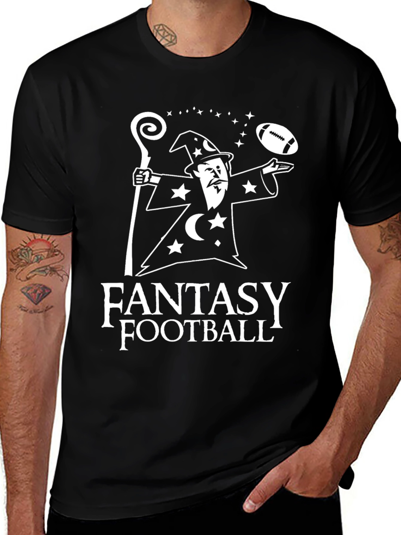 Fantasy Football Wizard T-Shirt
