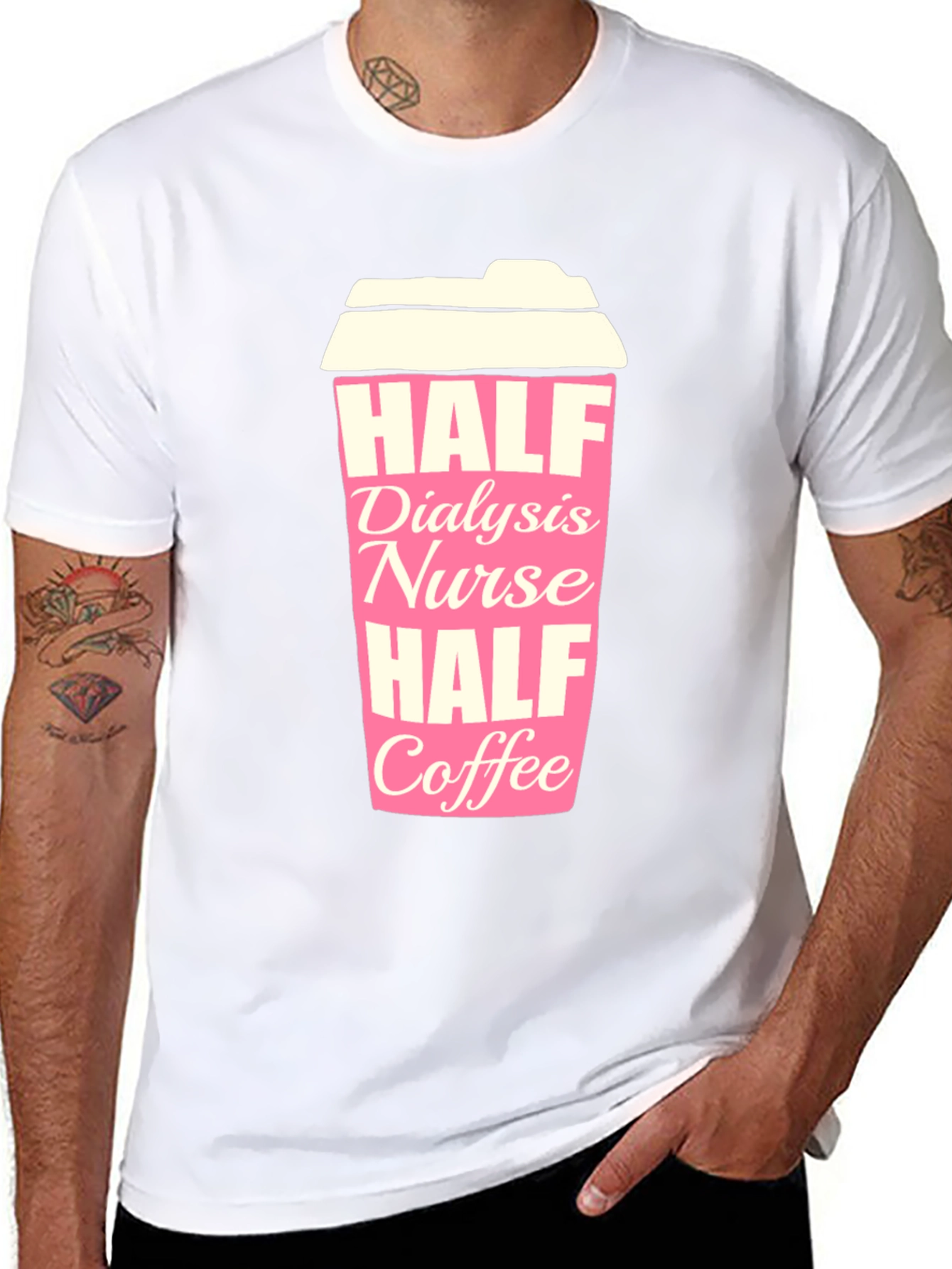 Dialysis Nurse Coffee T-Shirt