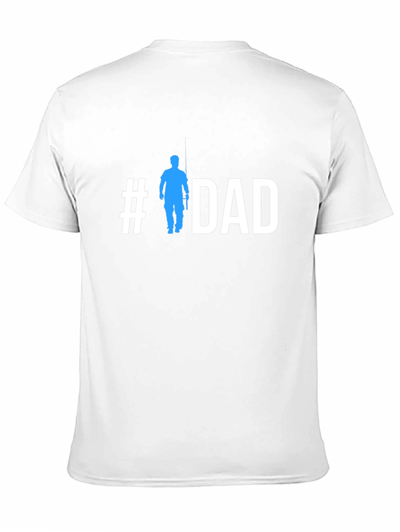 #DAD Fishing Graphic T-Shirt - Fathers Day Apparel