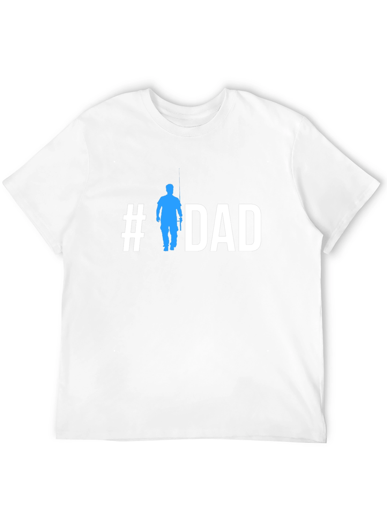 #DAD Fishing Graphic T-Shirt - Fathers Day Apparel