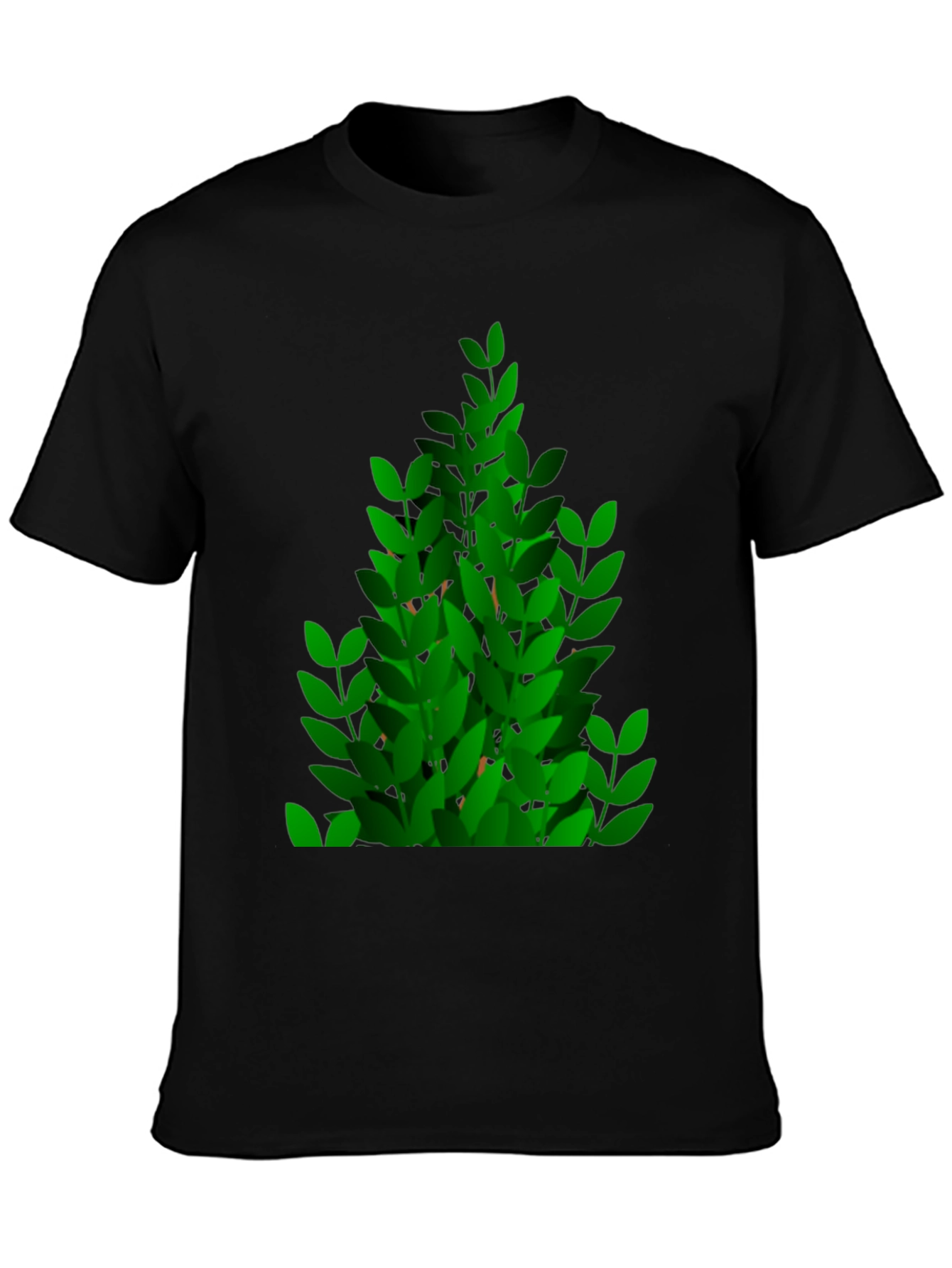 Green Leaf Bush Graphic Tee