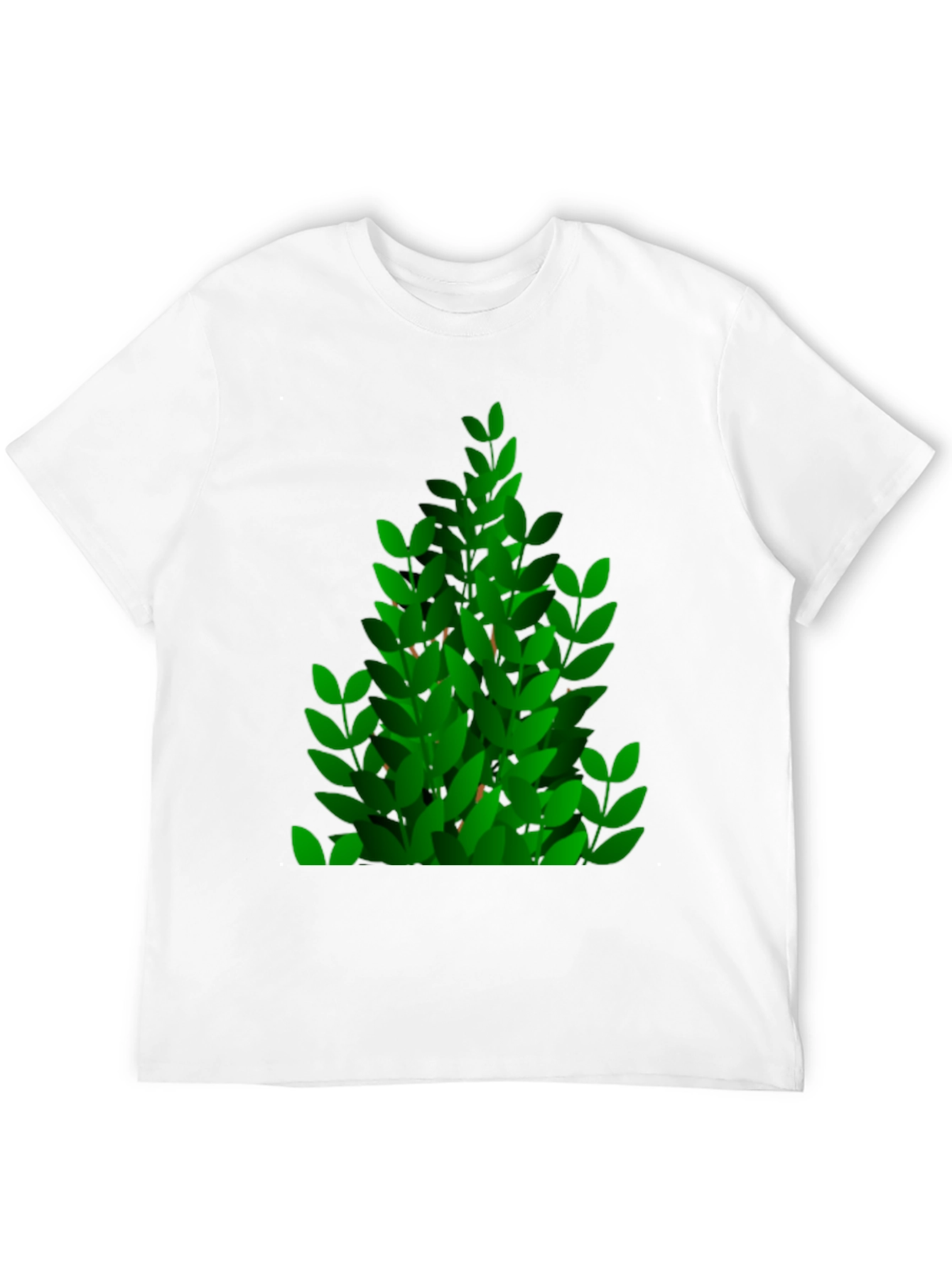 Green Leaf Bush Graphic Tee