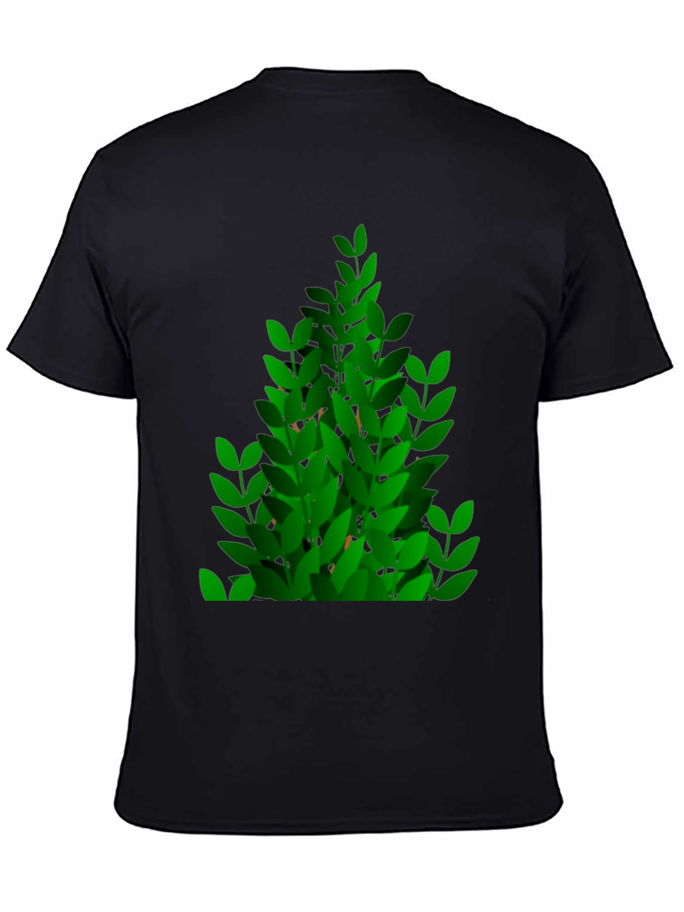 Green Leaf Bush Graphic Tee