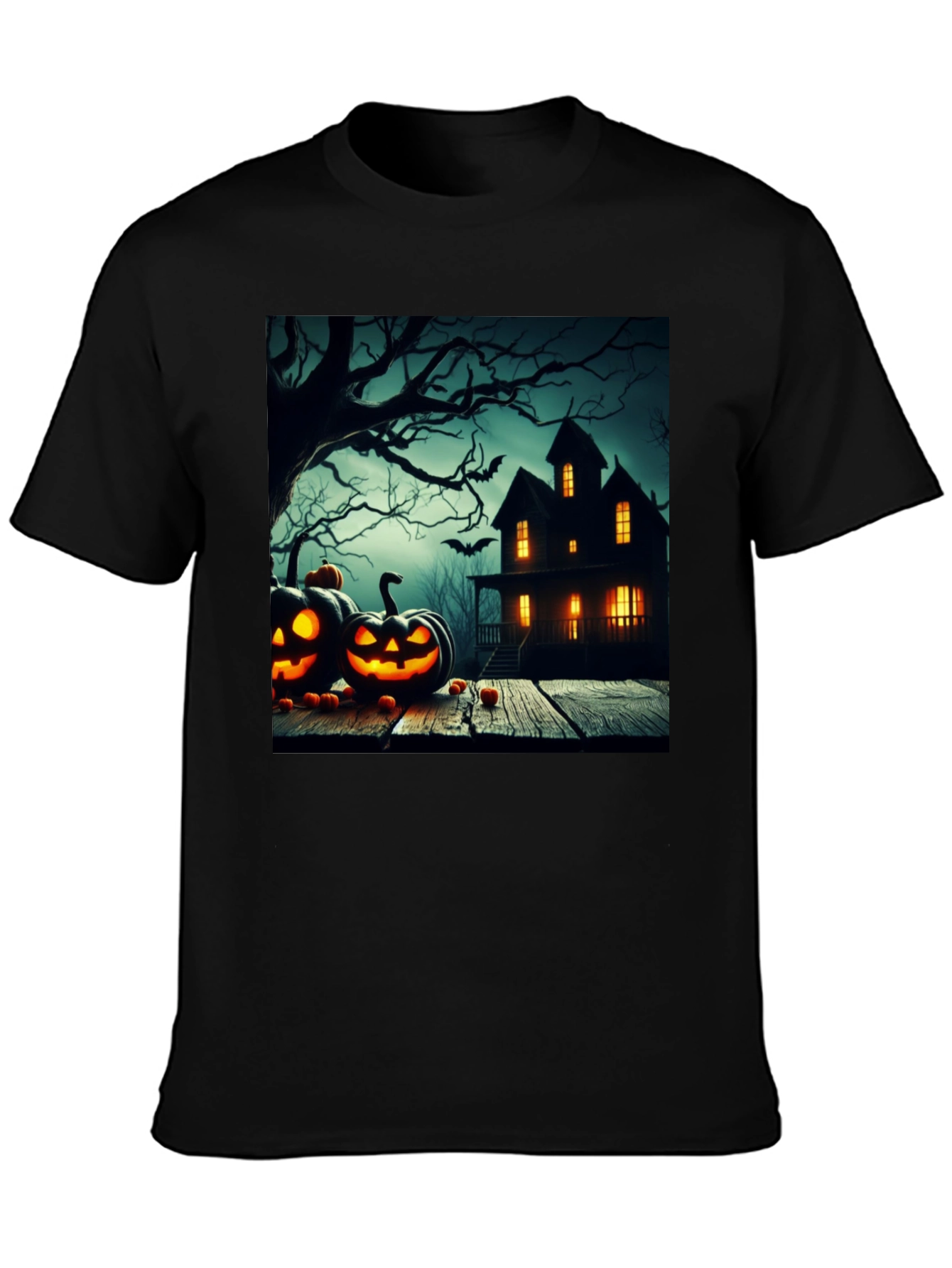 Halloween Haunted House T-Shirt
