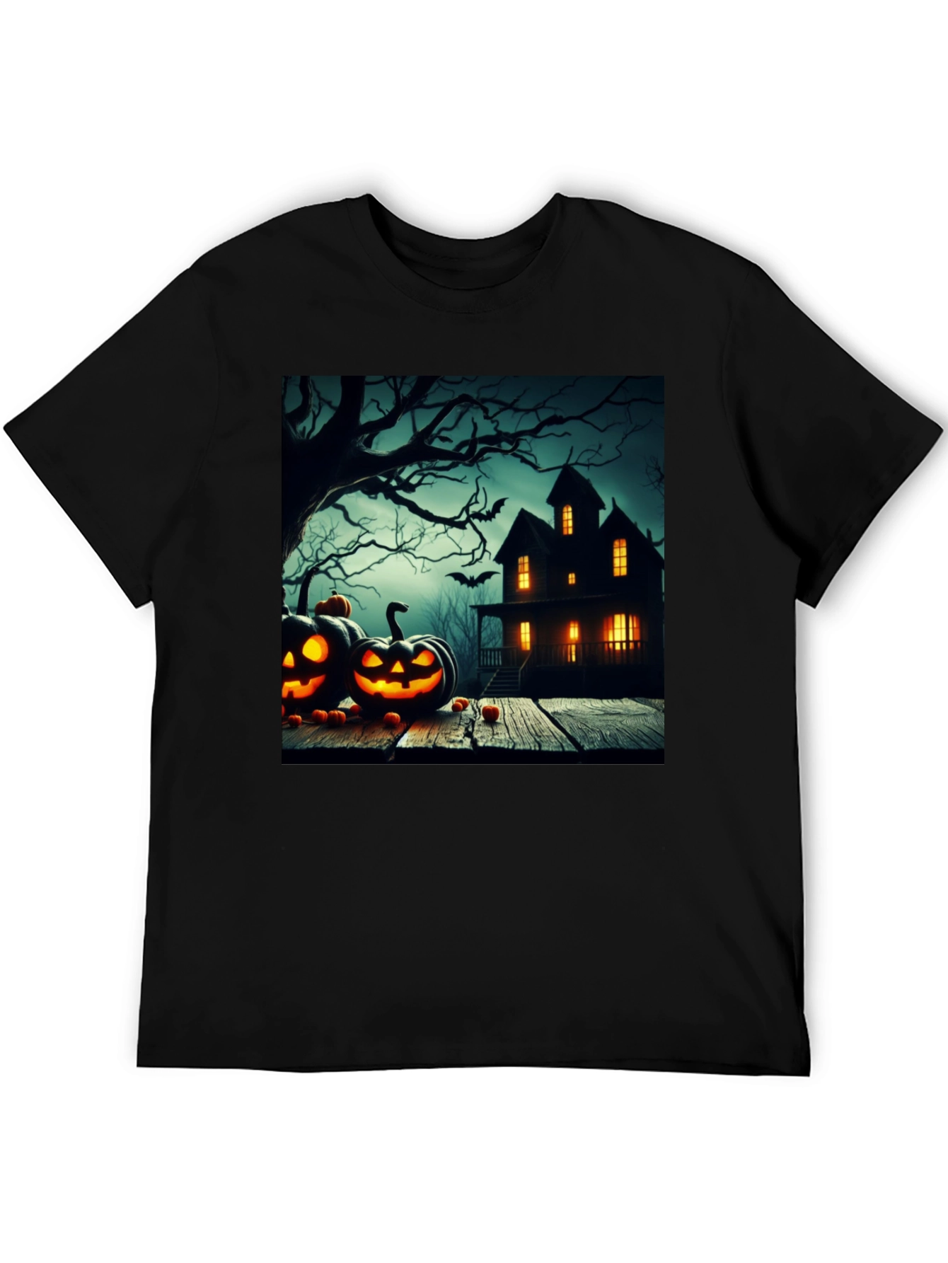 Halloween Haunted House T-Shirt