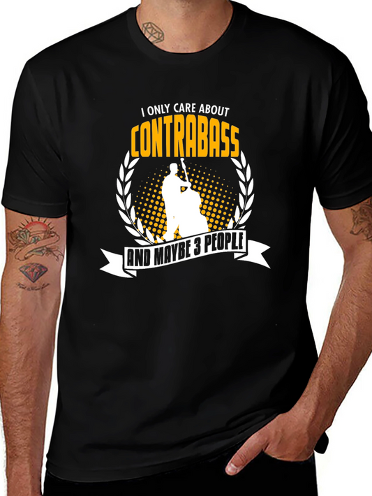 Contrabass T-Shirt - Musician Humor Tee