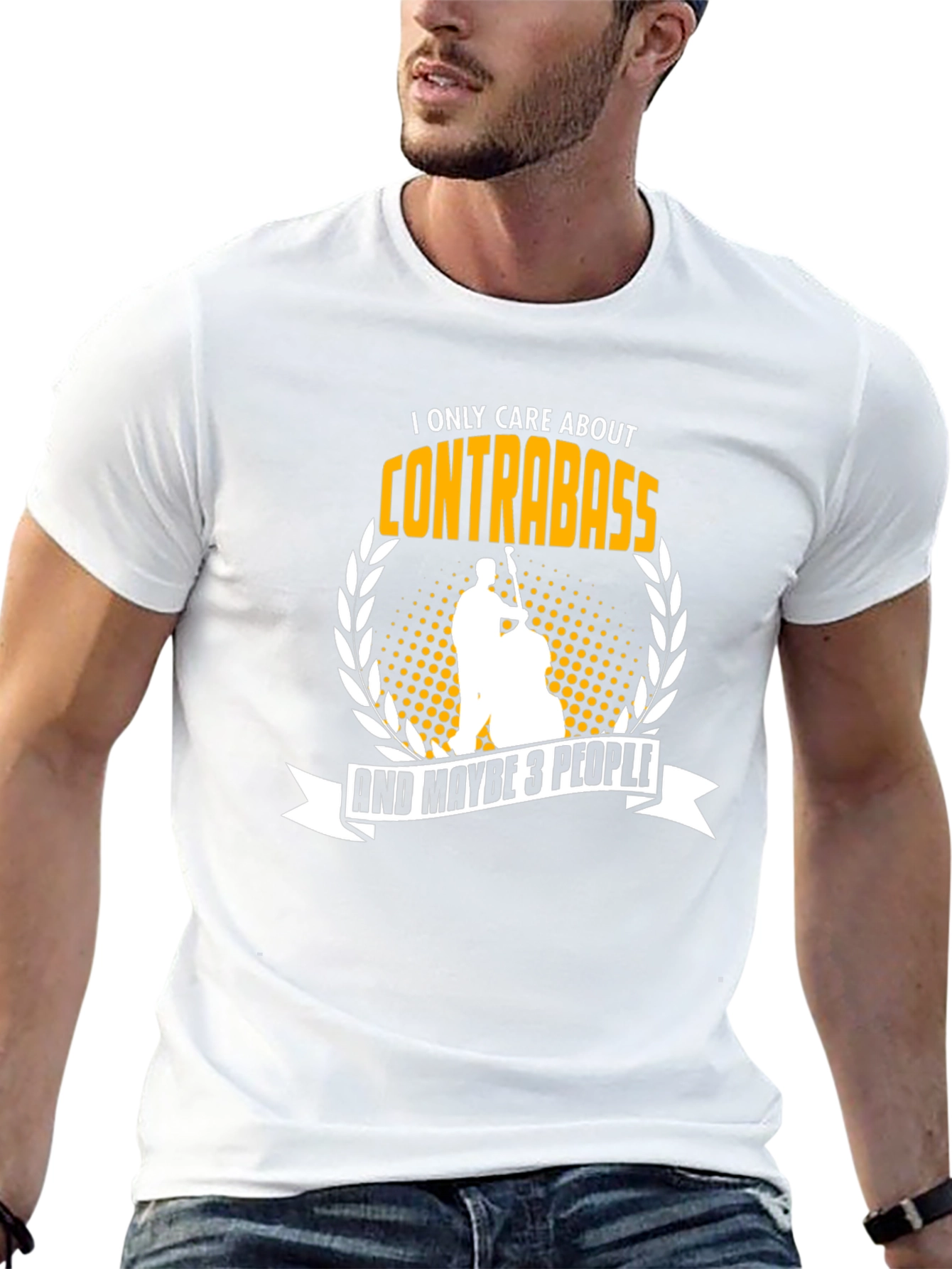 Contrabass T-Shirt - Musician Humor Tee