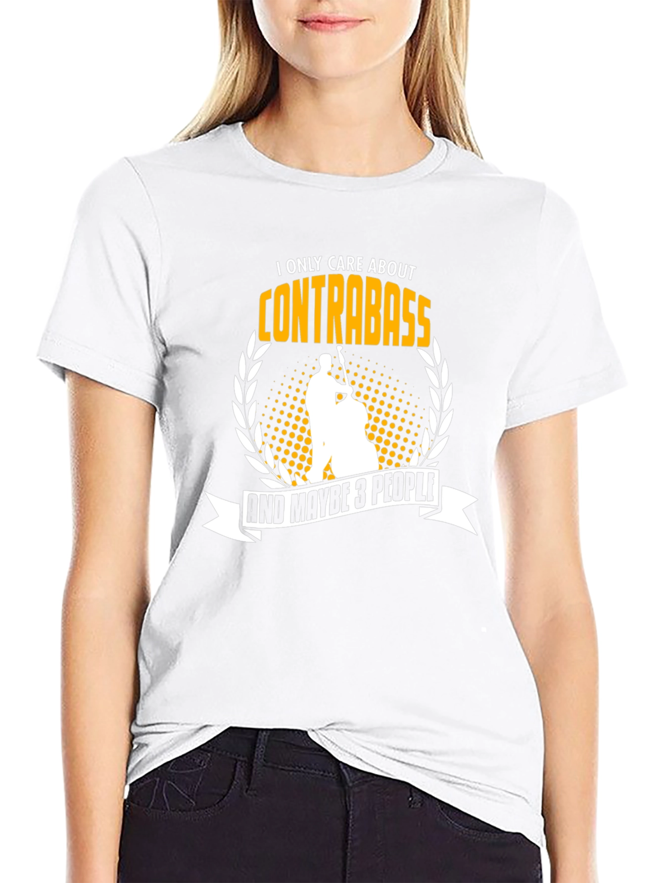 Contrabass T-Shirt - Musician Humor Tee