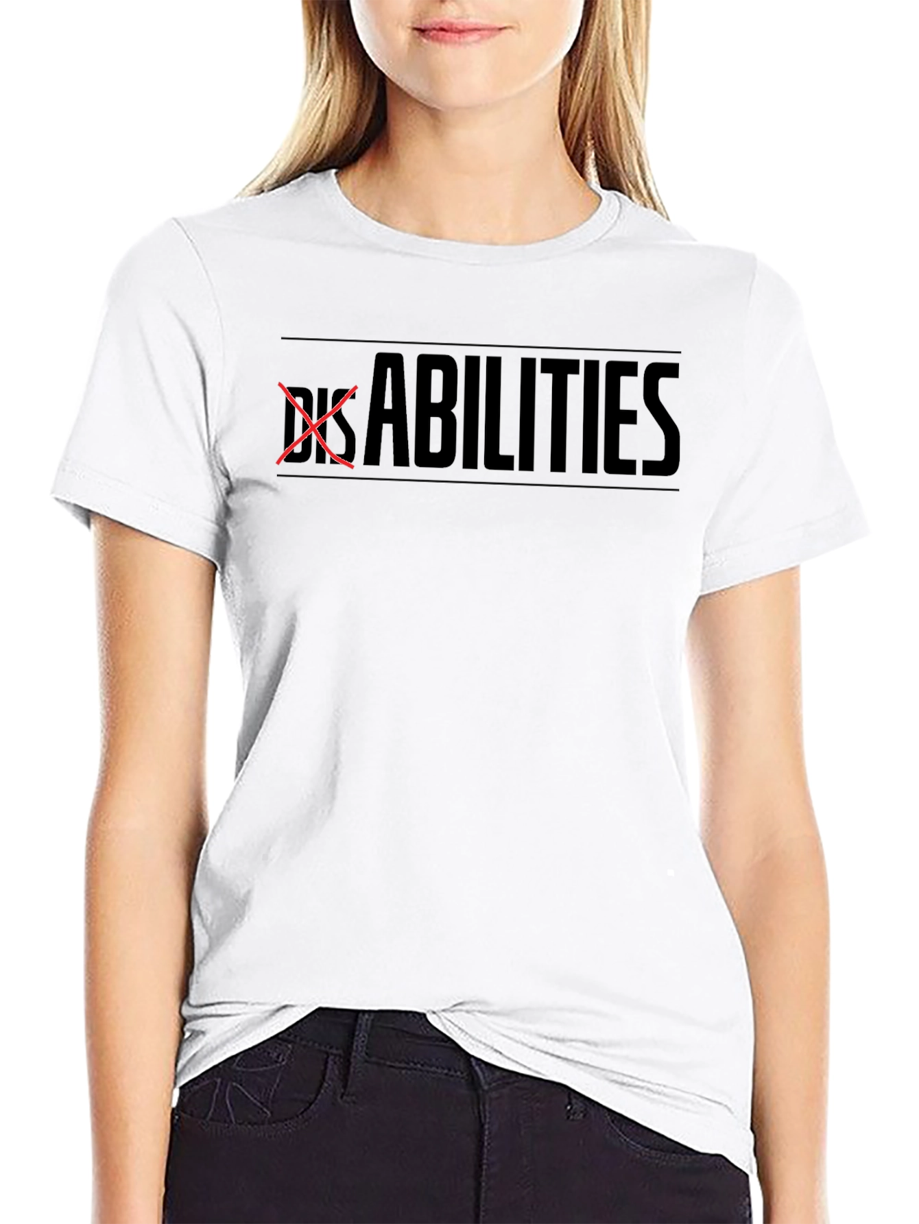 Abilities Graphic T-Shirt - Empowering Design