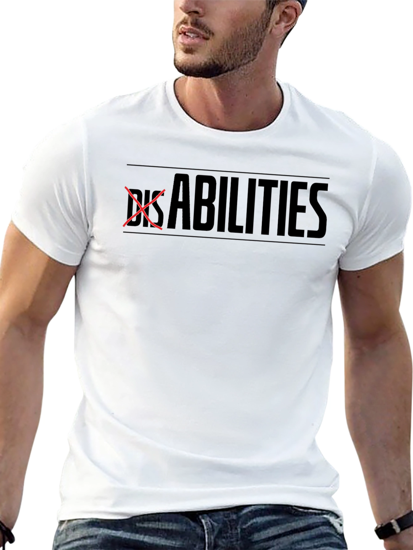 Abilities Graphic T-Shirt - Empowering Design