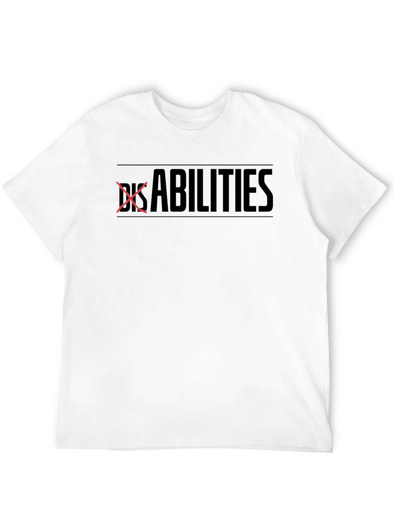 Abilities Graphic T-Shirt - Empowering Design