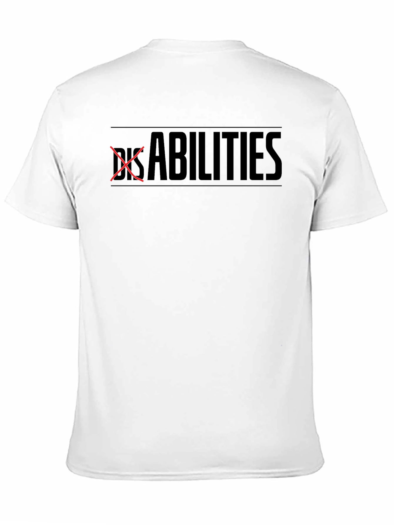Abilities Graphic T-Shirt - Empowering Design