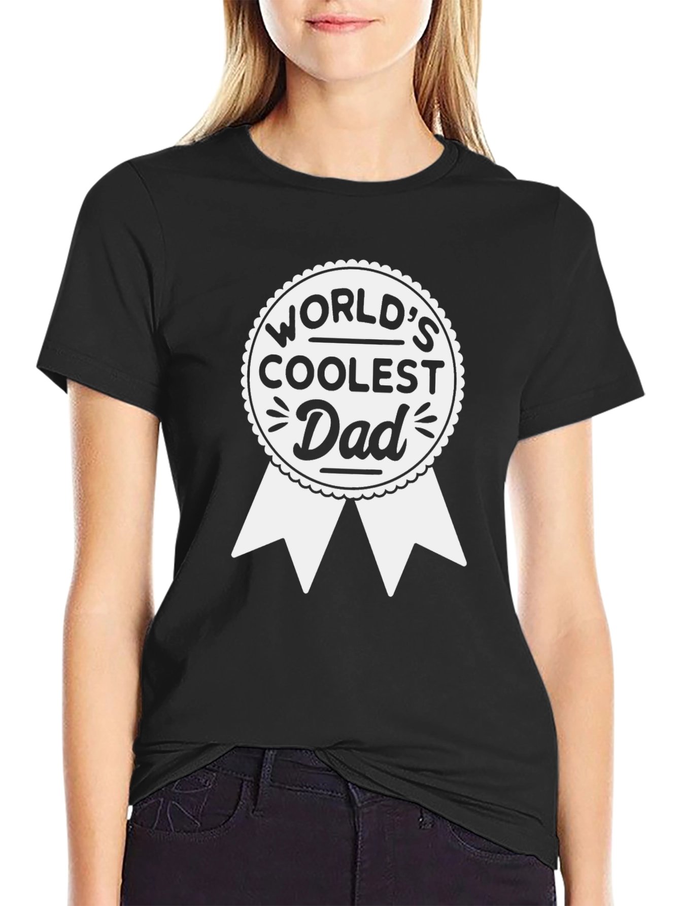 Worlds Coolest Dad Graphic T-Shirt