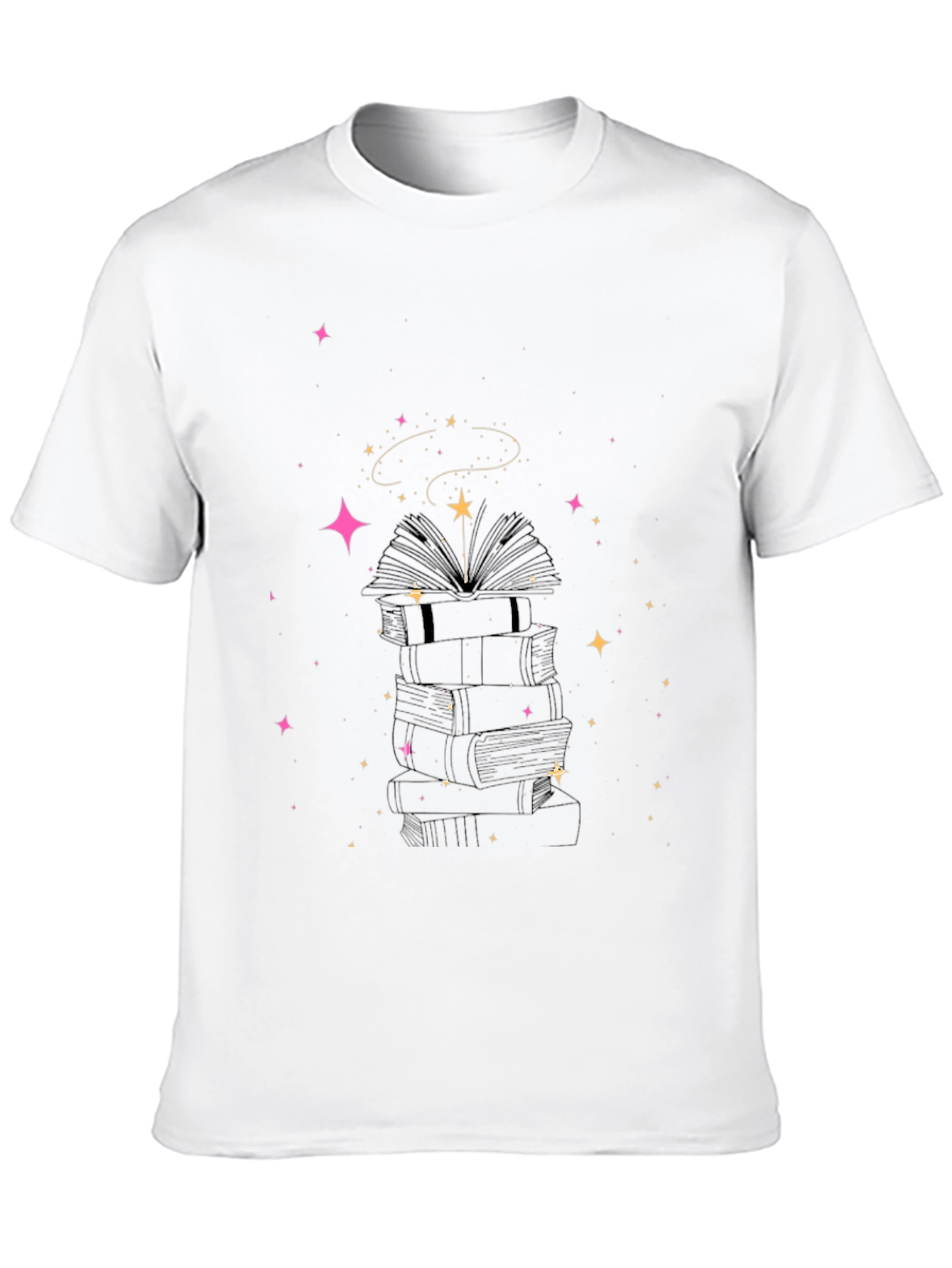 Magical Books T-Shirt - Unisex Starry Tee