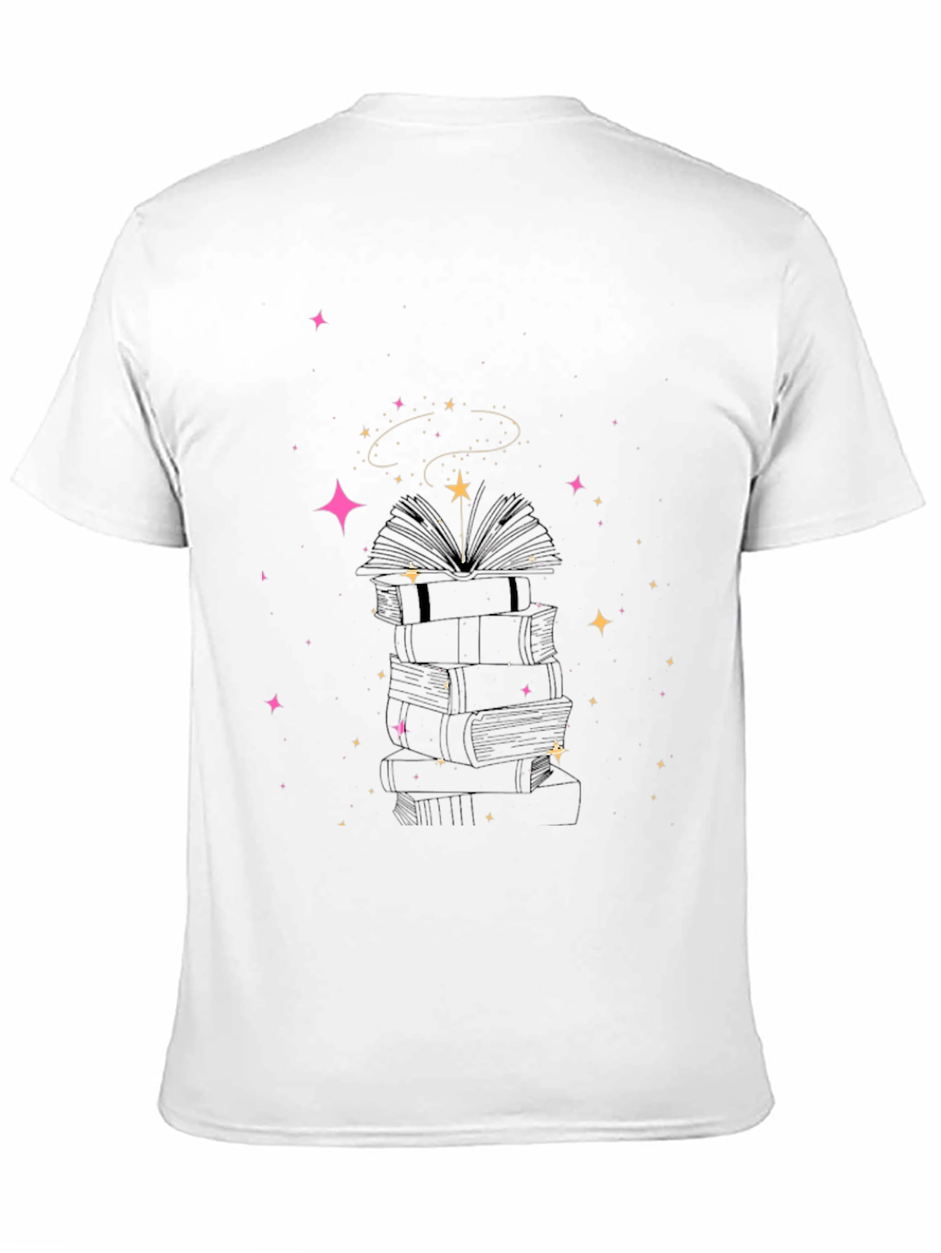 Magical Books T-Shirt - Unisex Starry Tee