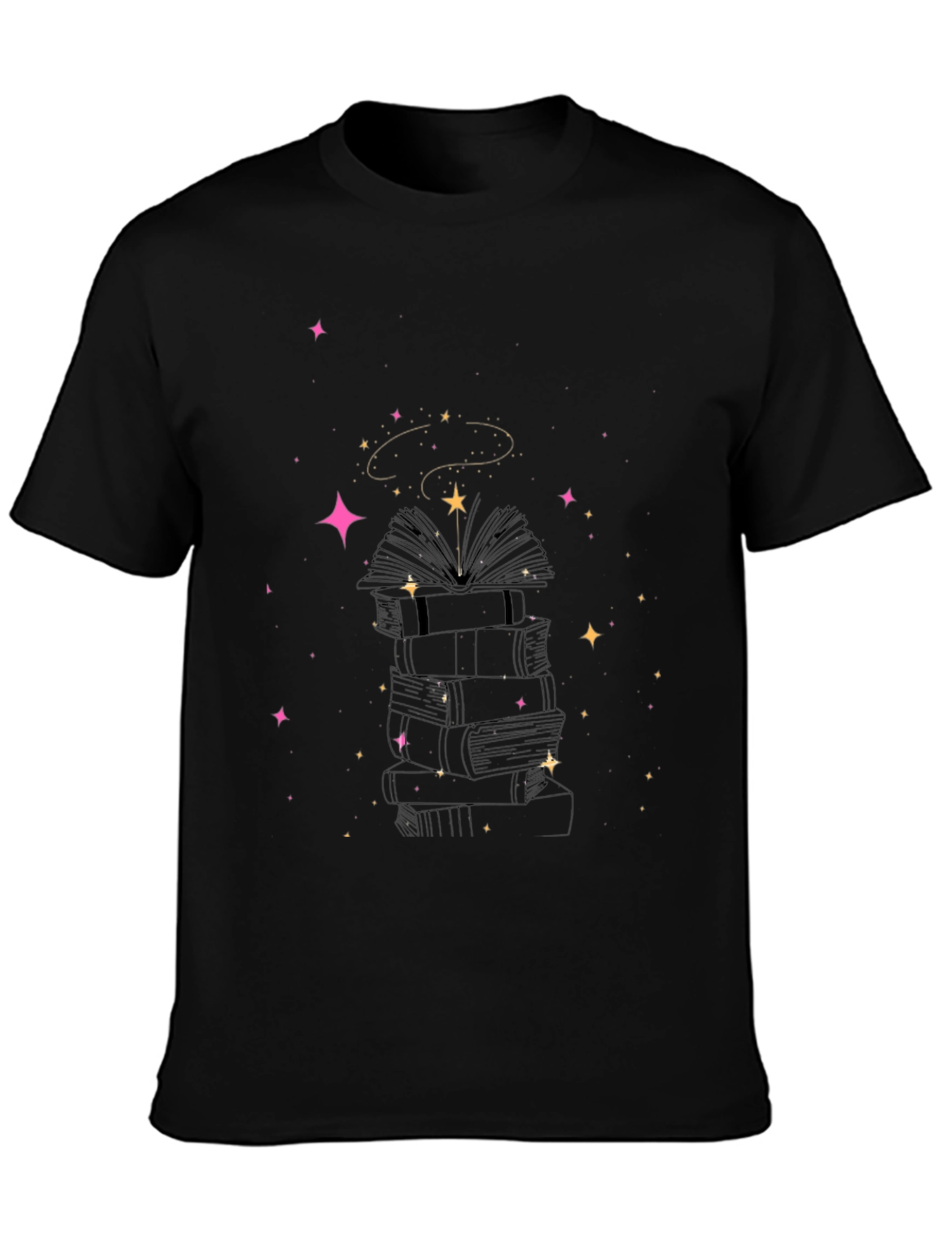 Magical Books T-Shirt - Unisex Starry Tee