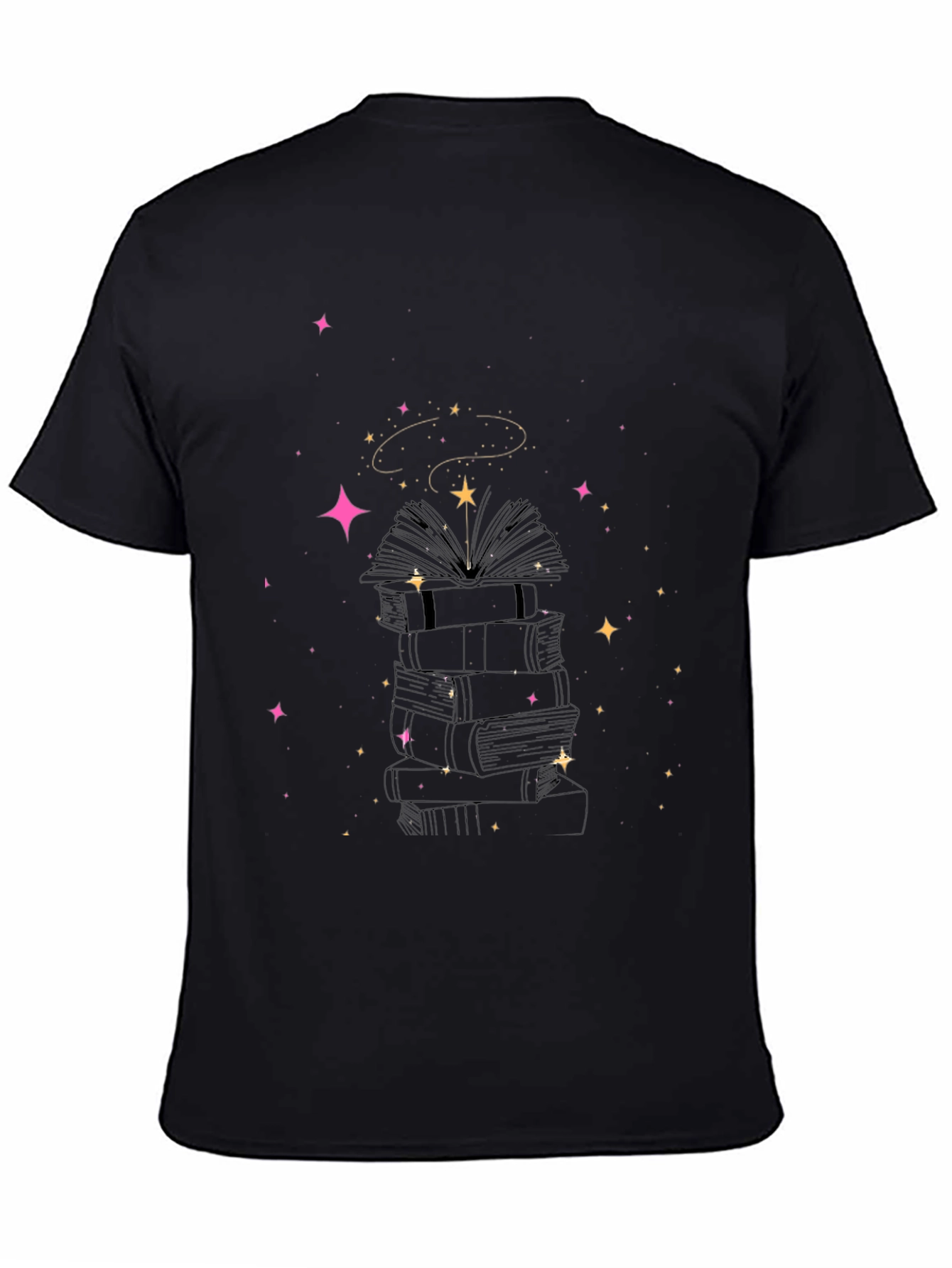 Magical Books T-Shirt - Unisex Starry Tee