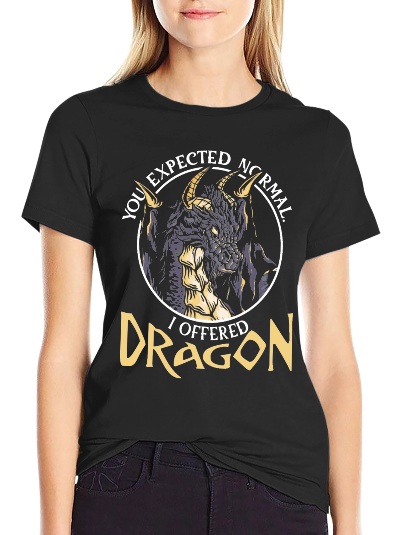 Dragon Graphic Tee - You Expected Normal?