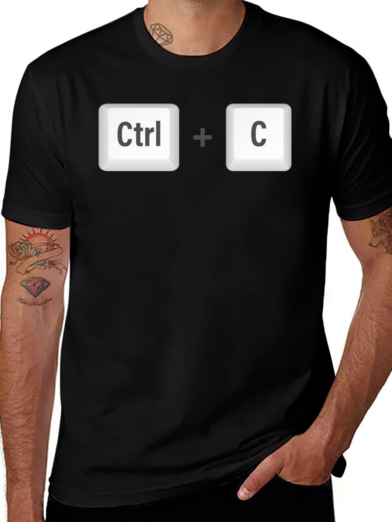Ctrl+C Copy T-Shirt | Programmer Humor Tee