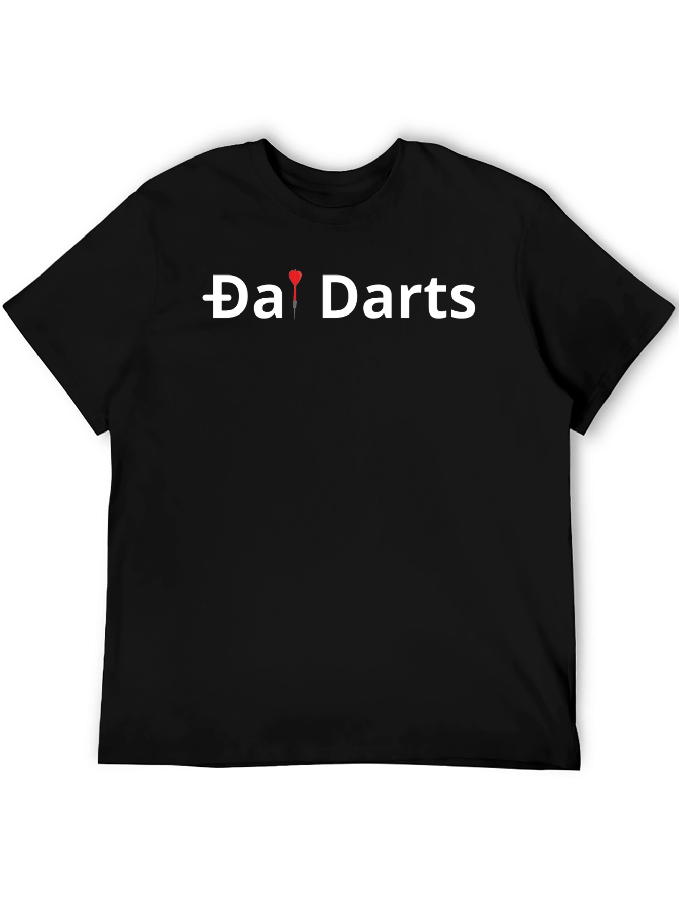 Đa Darts Black T-Shirt