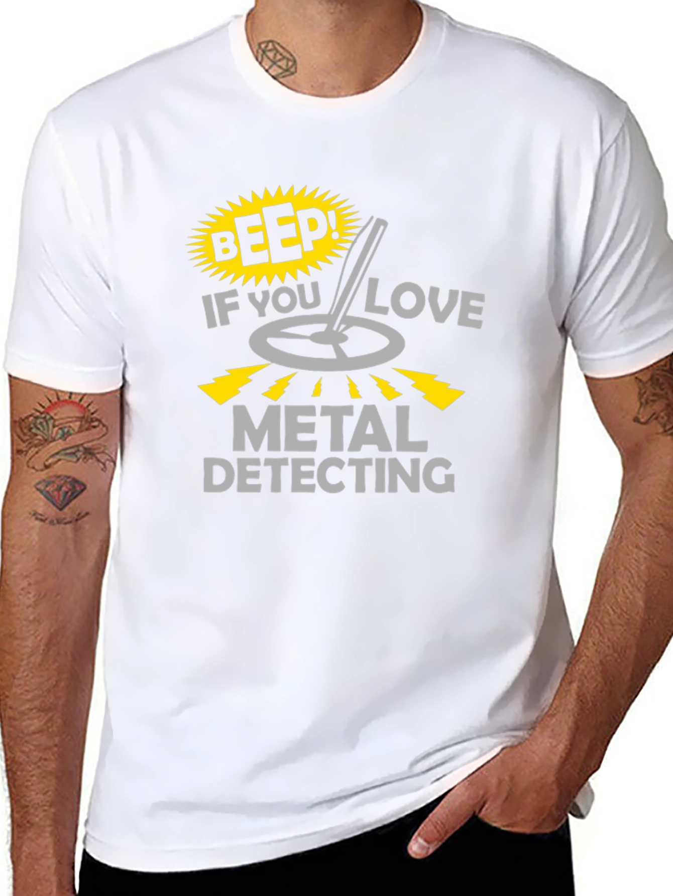 Metal Detecting T-Shirt - Beep! Detector Tee
