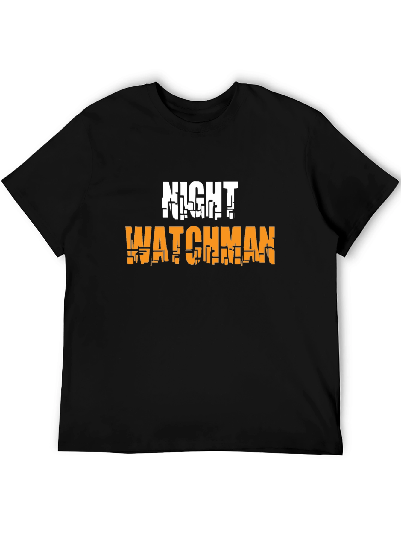 Night Watchman Graphic T-Shirt - Black Tee