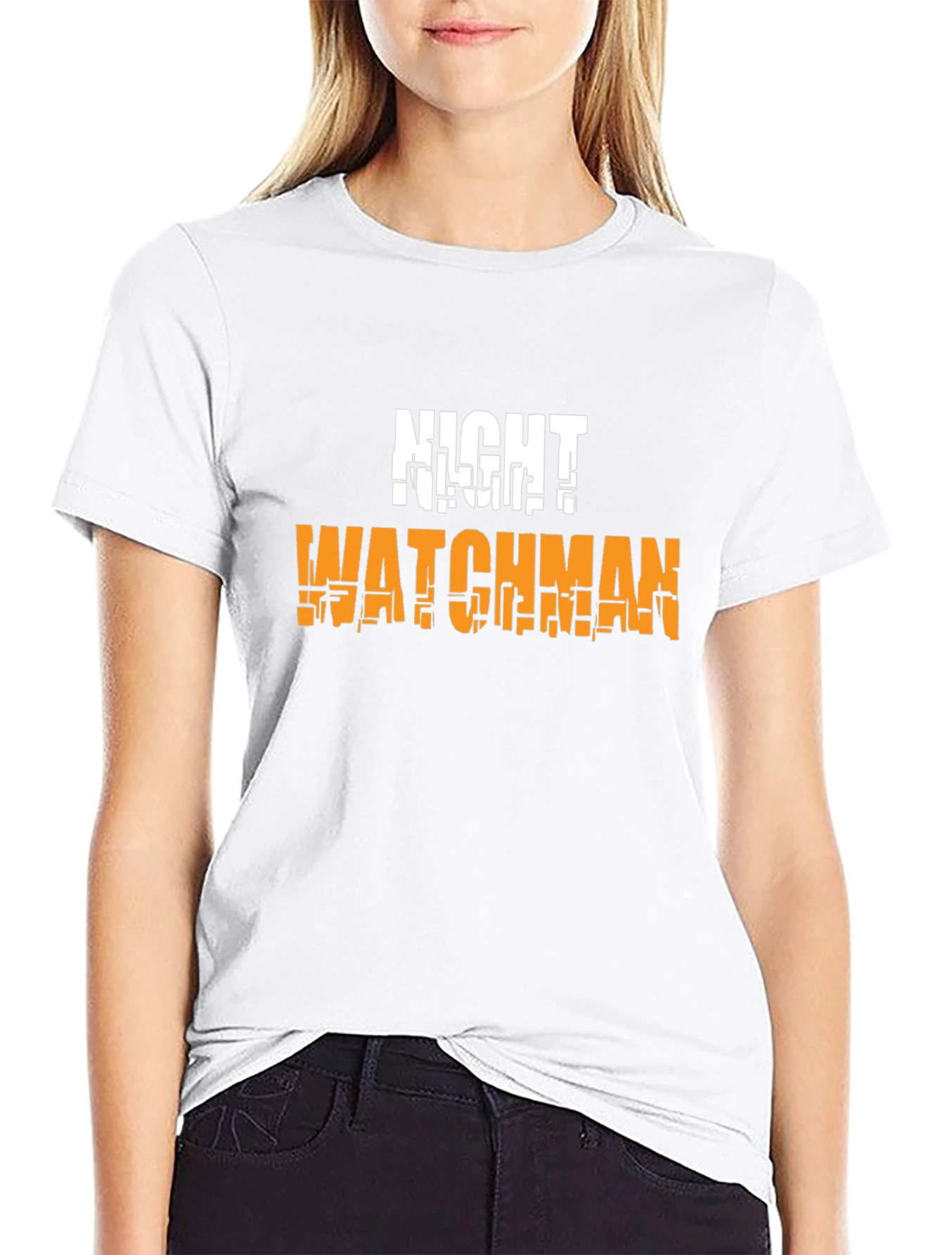 Night Watchman Graphic T-Shirt - Black Tee