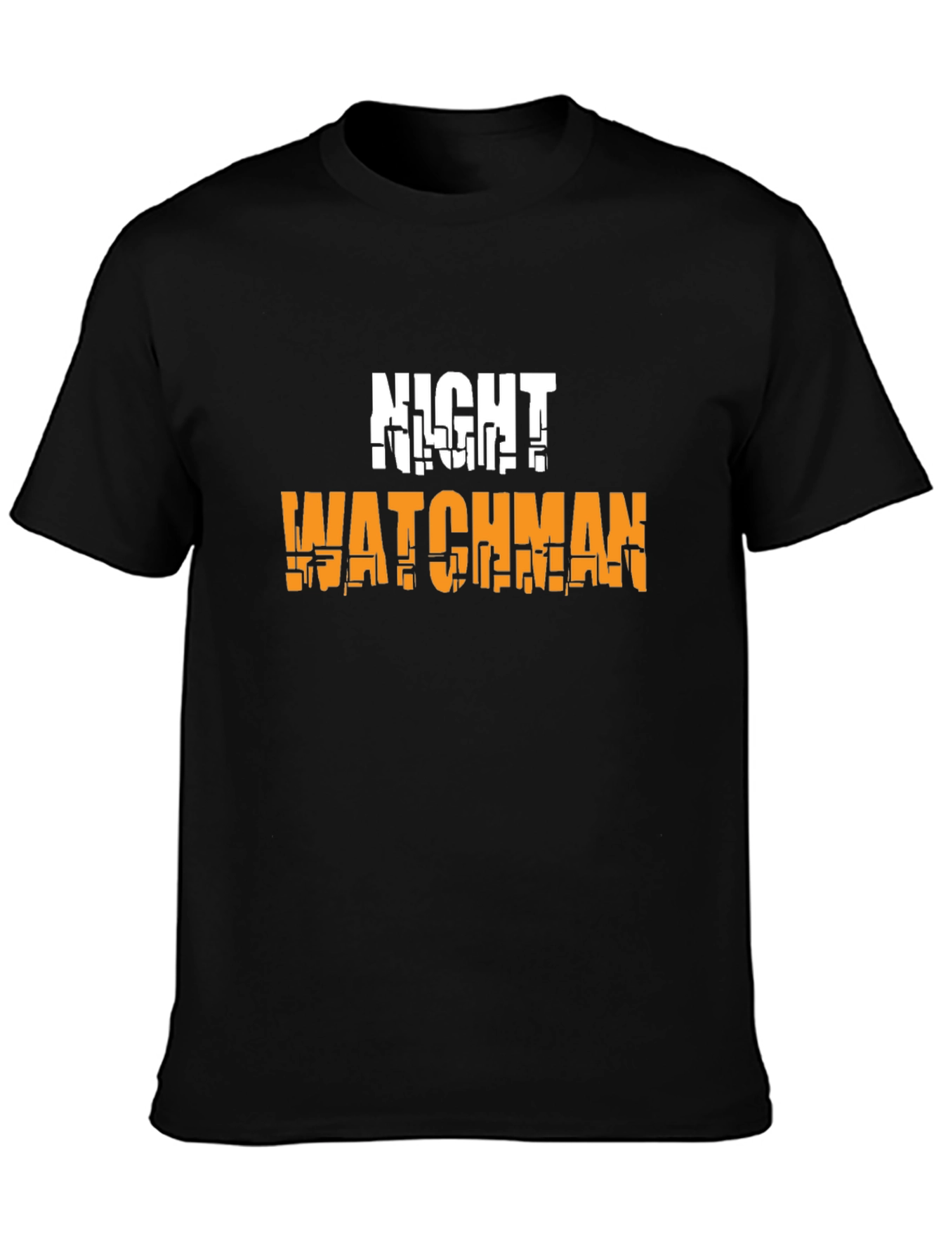 Night Watchman Graphic T-Shirt - Black Tee