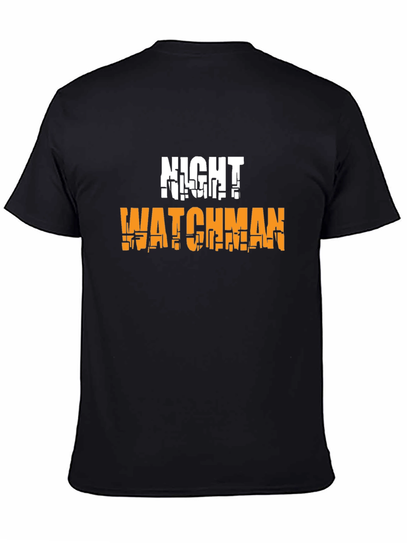 Night Watchman Graphic T-Shirt - Black Tee