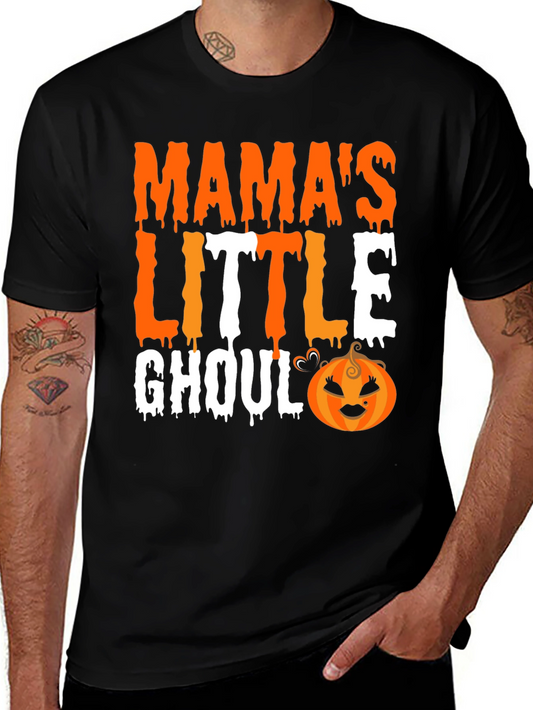 Mamas Little Ghoul Halloween T-Shirt