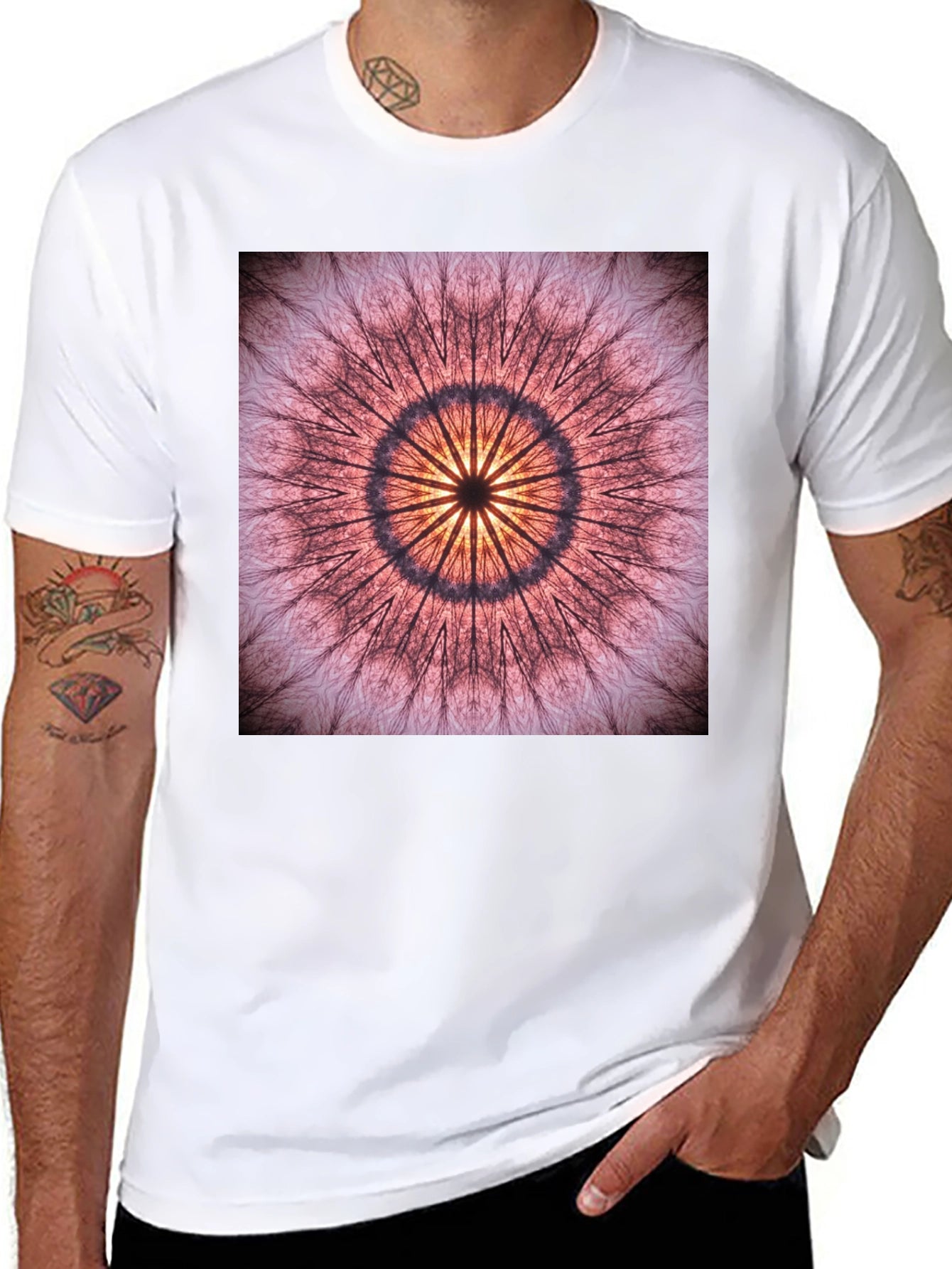 Mandala T-Shirt - Unique Graphic Tee